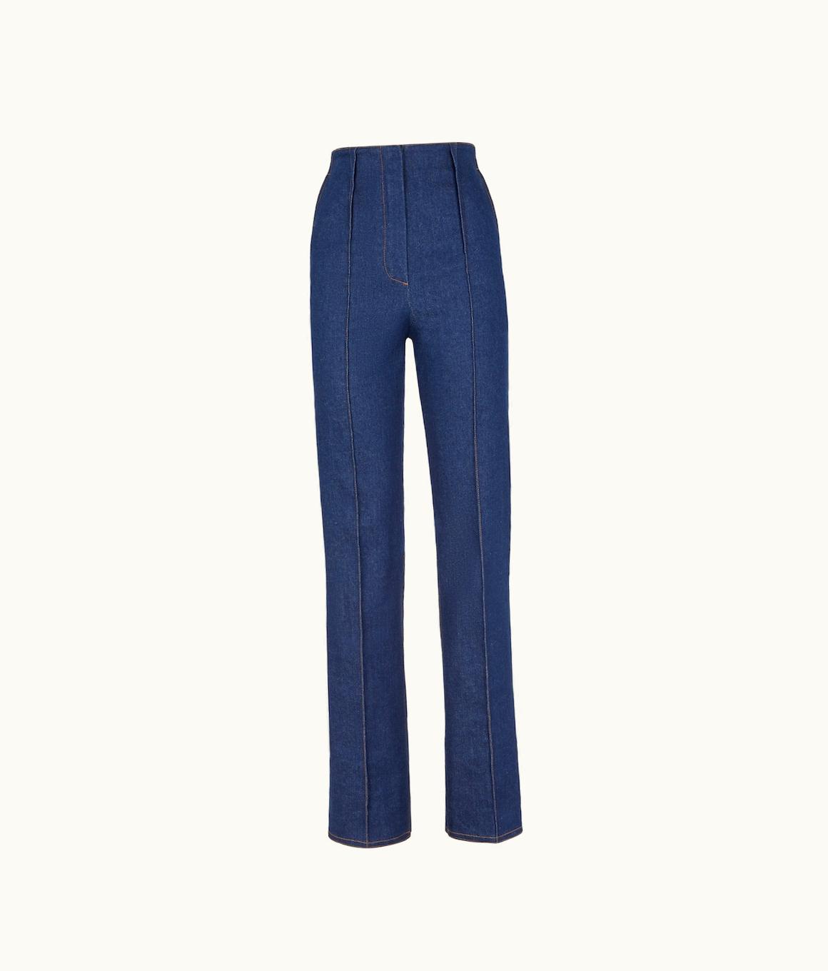 Fendi Fendi Trousers - Blue Denim Trousers UZ0122739