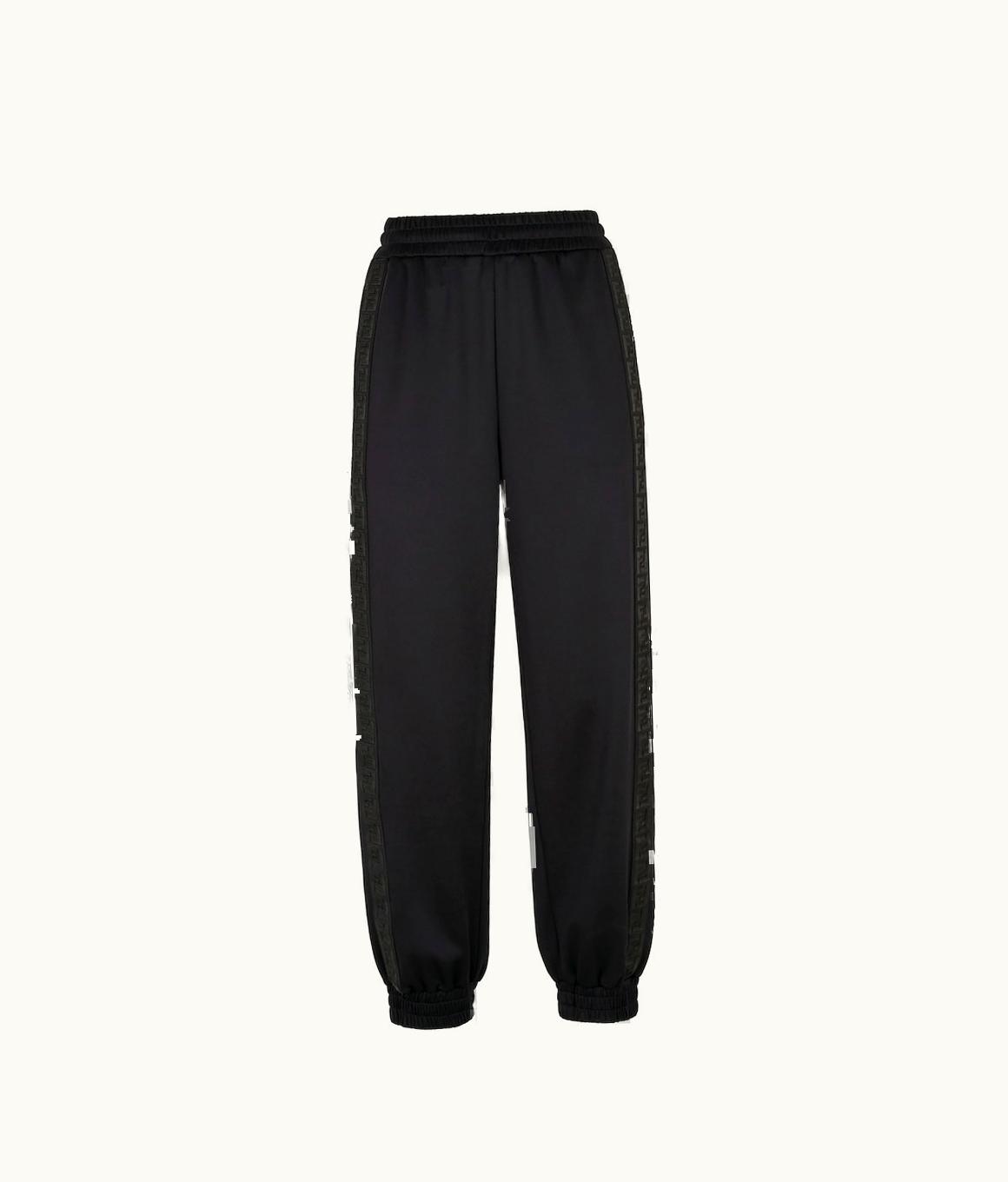 Fendi Fendi Trousers - Black Jersey Trousers UZ0122831