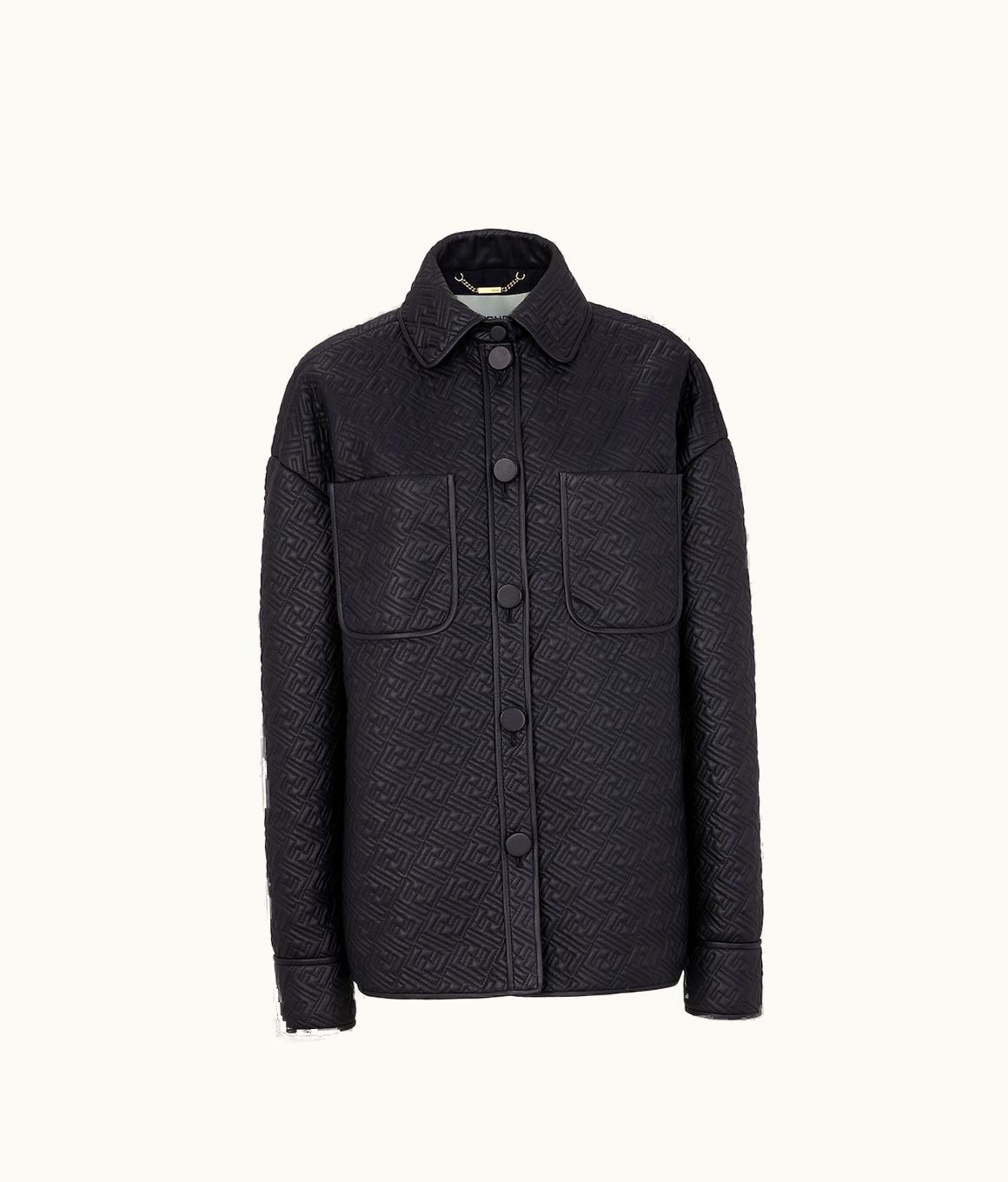 Fendi Fendi Jacket - Black Nappa Leather Go-To Jacket