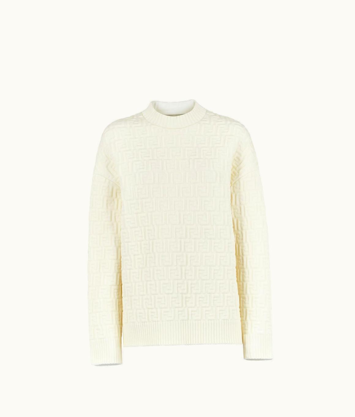 Fendi Fendi Pullover - White Viscose Jumper