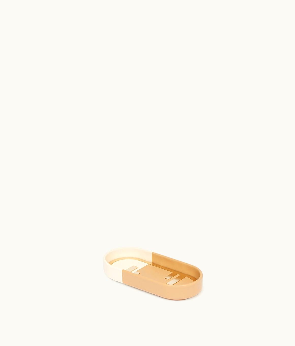 Fendi "Lock" Oval Pocket Emptier - Multicolour Nappa Leather Pocket Emptier UZ0124846