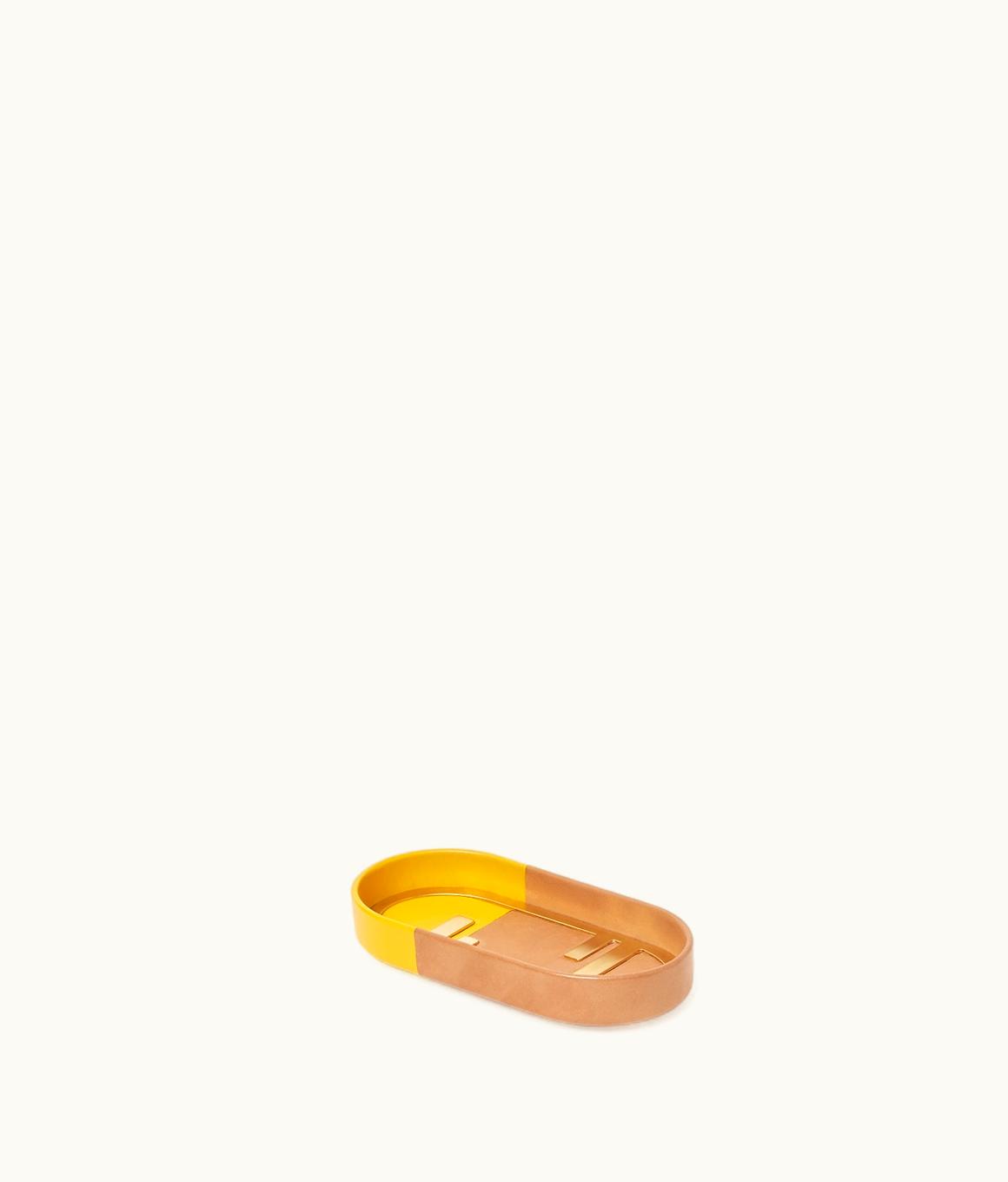 Fendi "Lock" Oval Pocket Emptier - Multicolour Nappa Leather Pocket Emptier UZ0124898