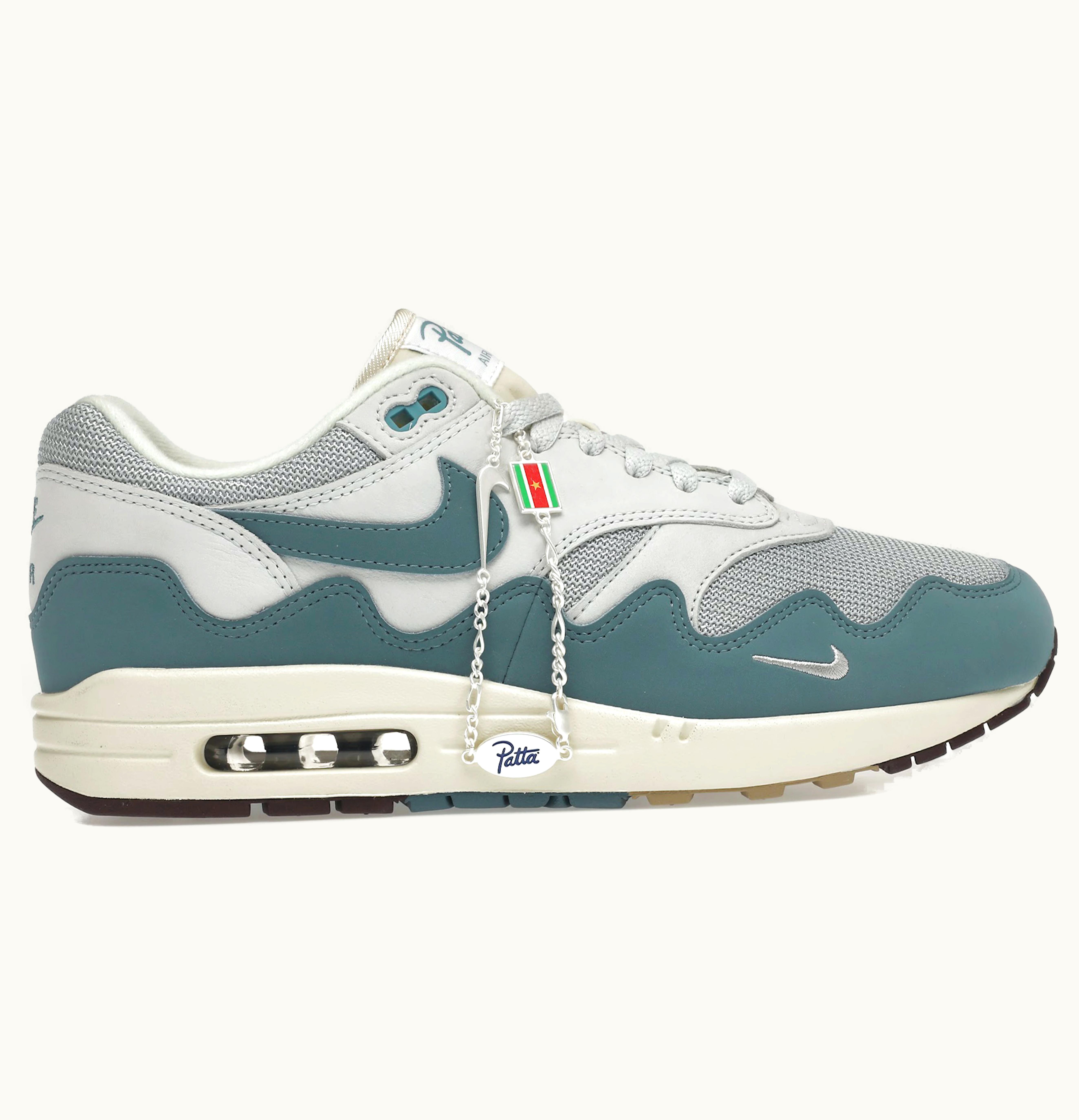 Nike Nike Air Max 1 Patta Waves Noise Aqua with Bracelet