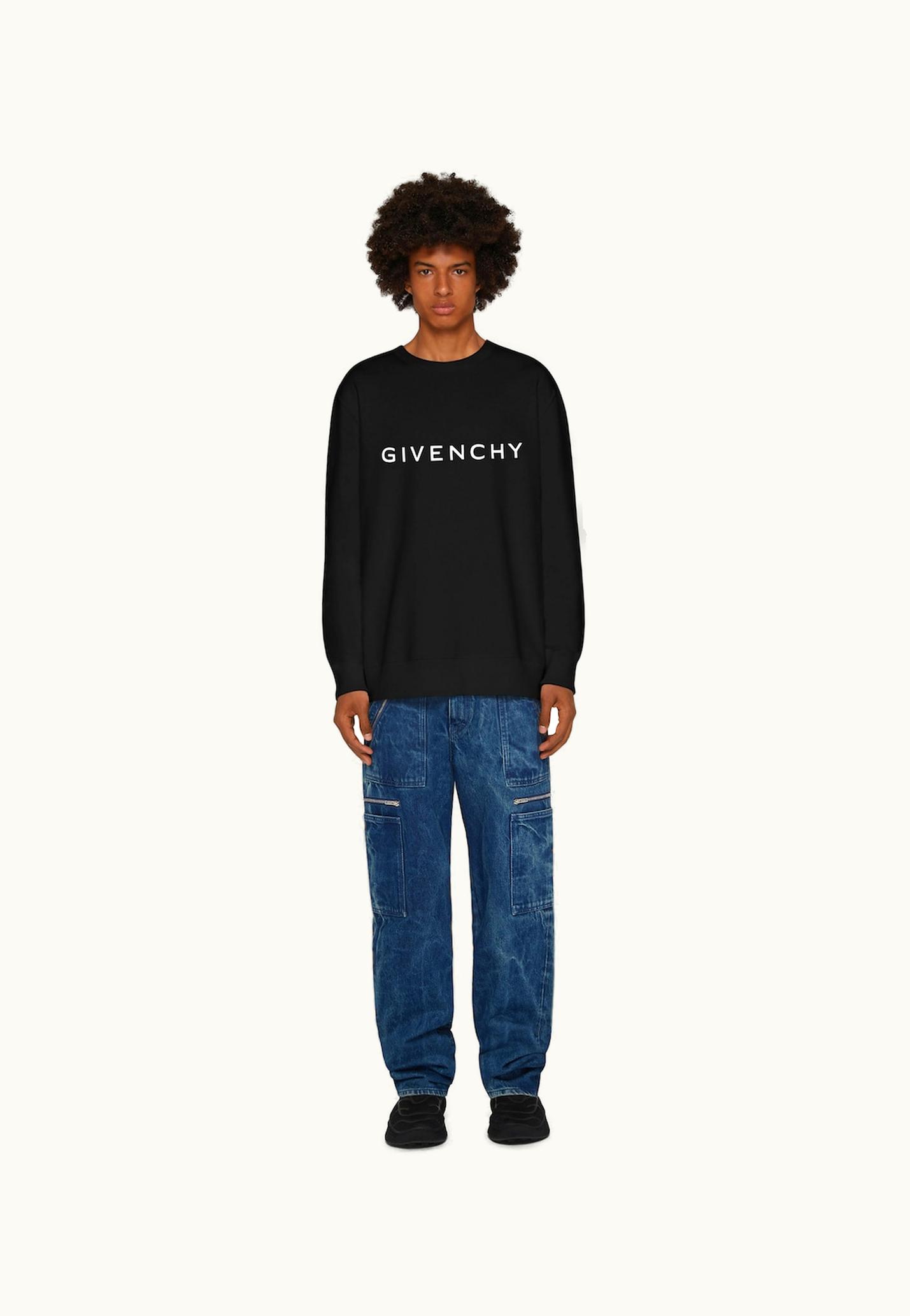 Givenchy Givenchy Archetype Slim Fit Sweatshirt In Felpa UZ0126102