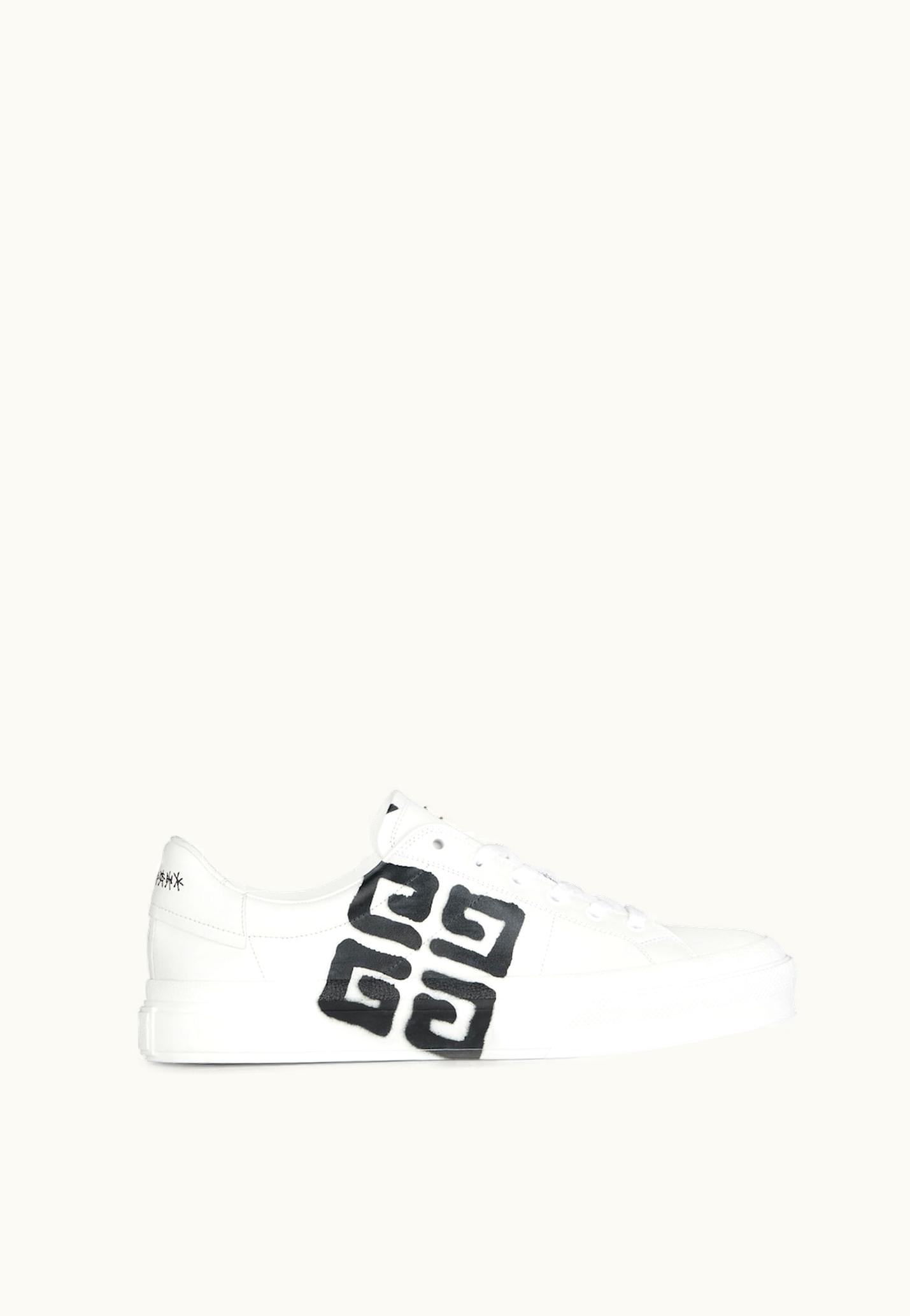Givenchy Givenchy Sneakers City Sport In Leather With Tag Effect 4G Print UZ0126323