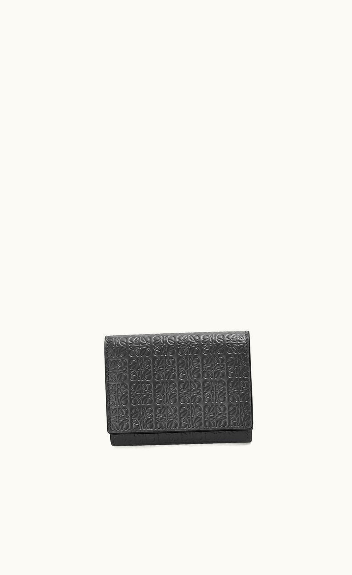 Loewe Loewe Repeat Trifold Wallet In Embossed Silk Calfskin UZ0126430