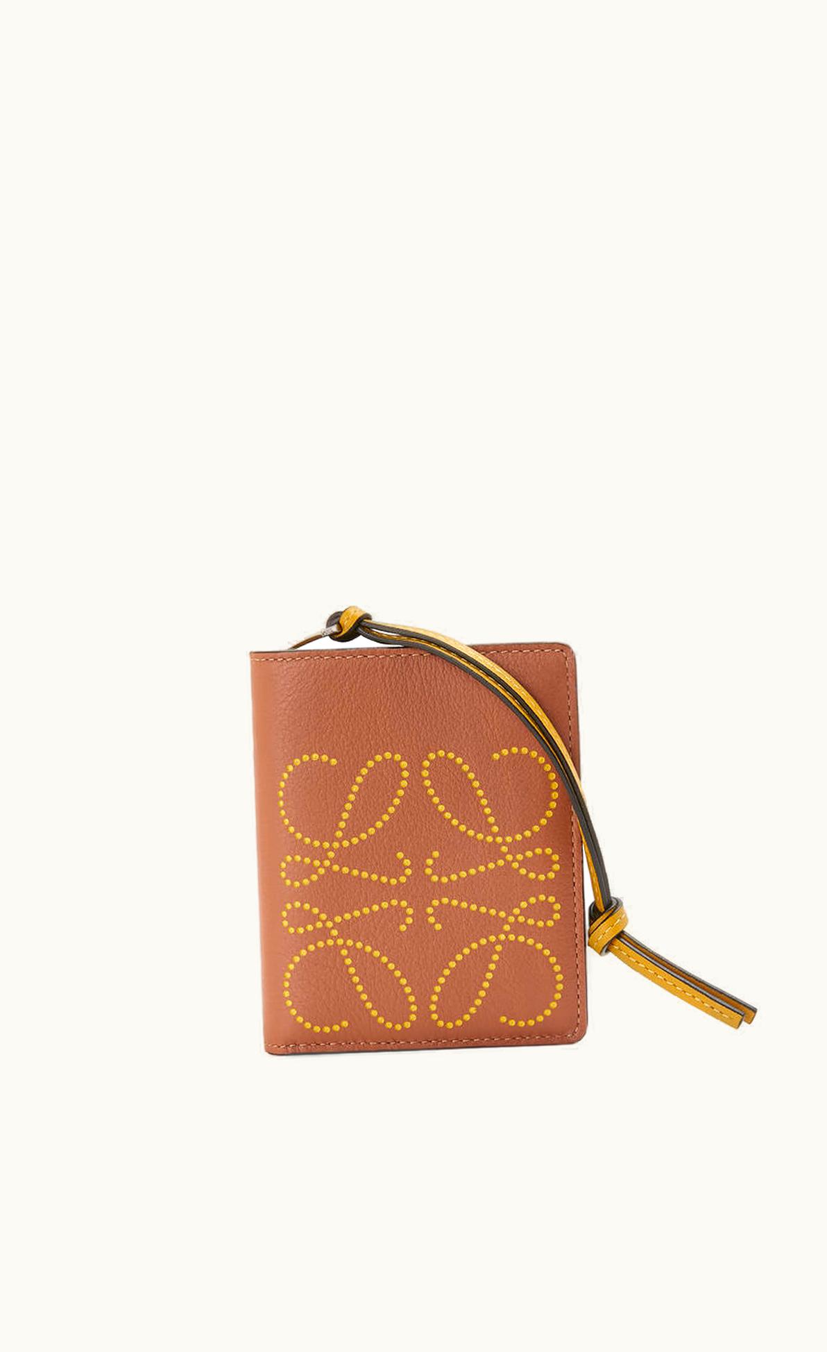 Loewe Loewe Brand Compact Zip Wallet In Classic Calfskin UZ0126571