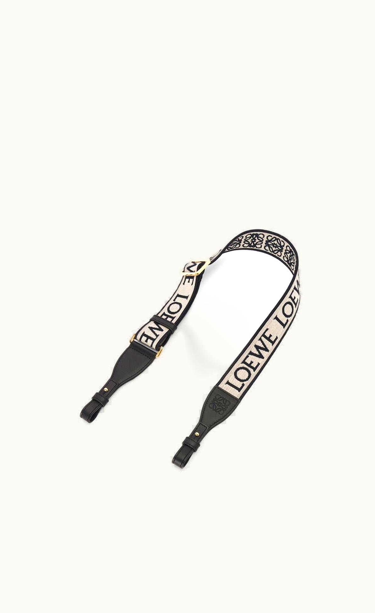 Loewe Loewe Anagram Loop Strap In Jacquard And Calfskin UZ0126707