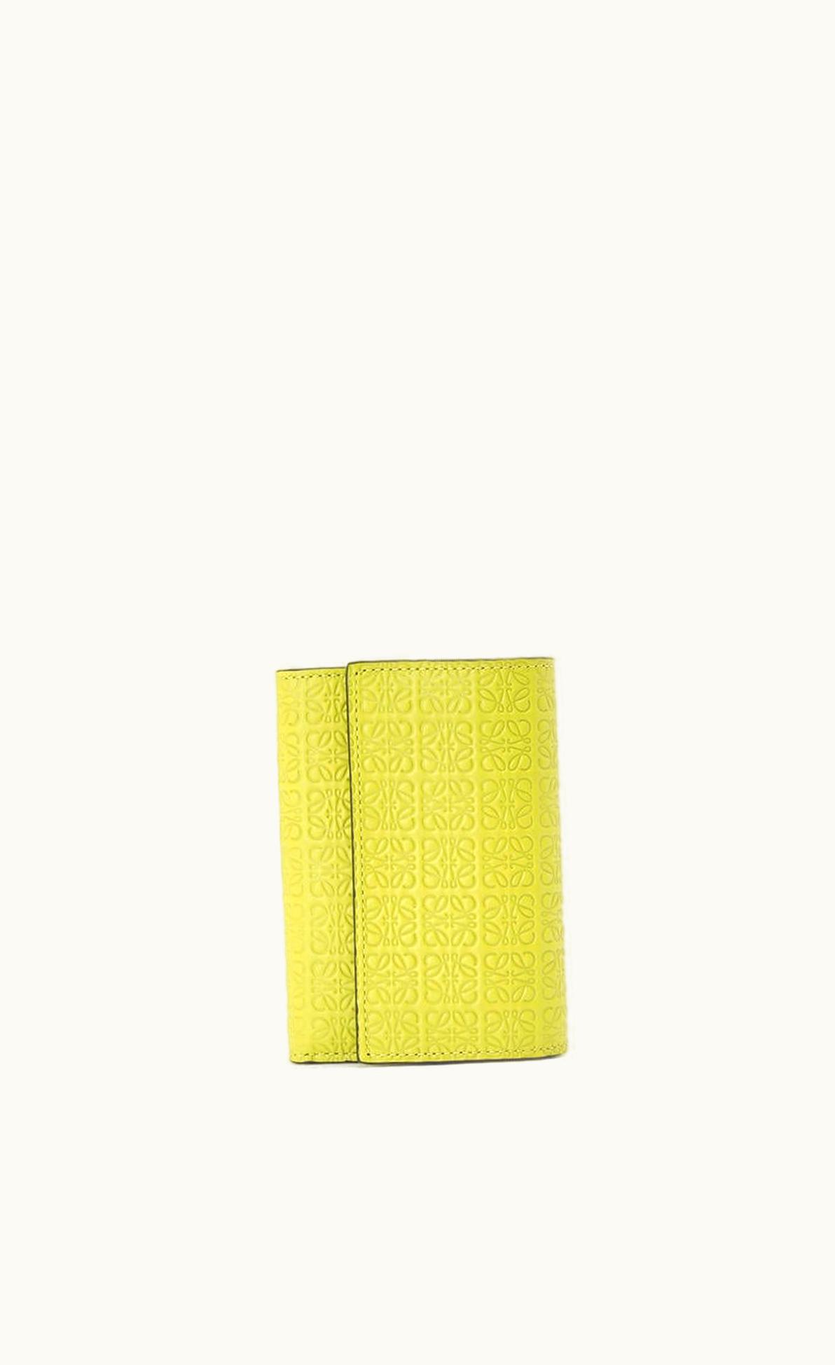 Loewe Loewe Repeat Small Vertical Wallet In Embossed Silk Calfskin UZ0126786