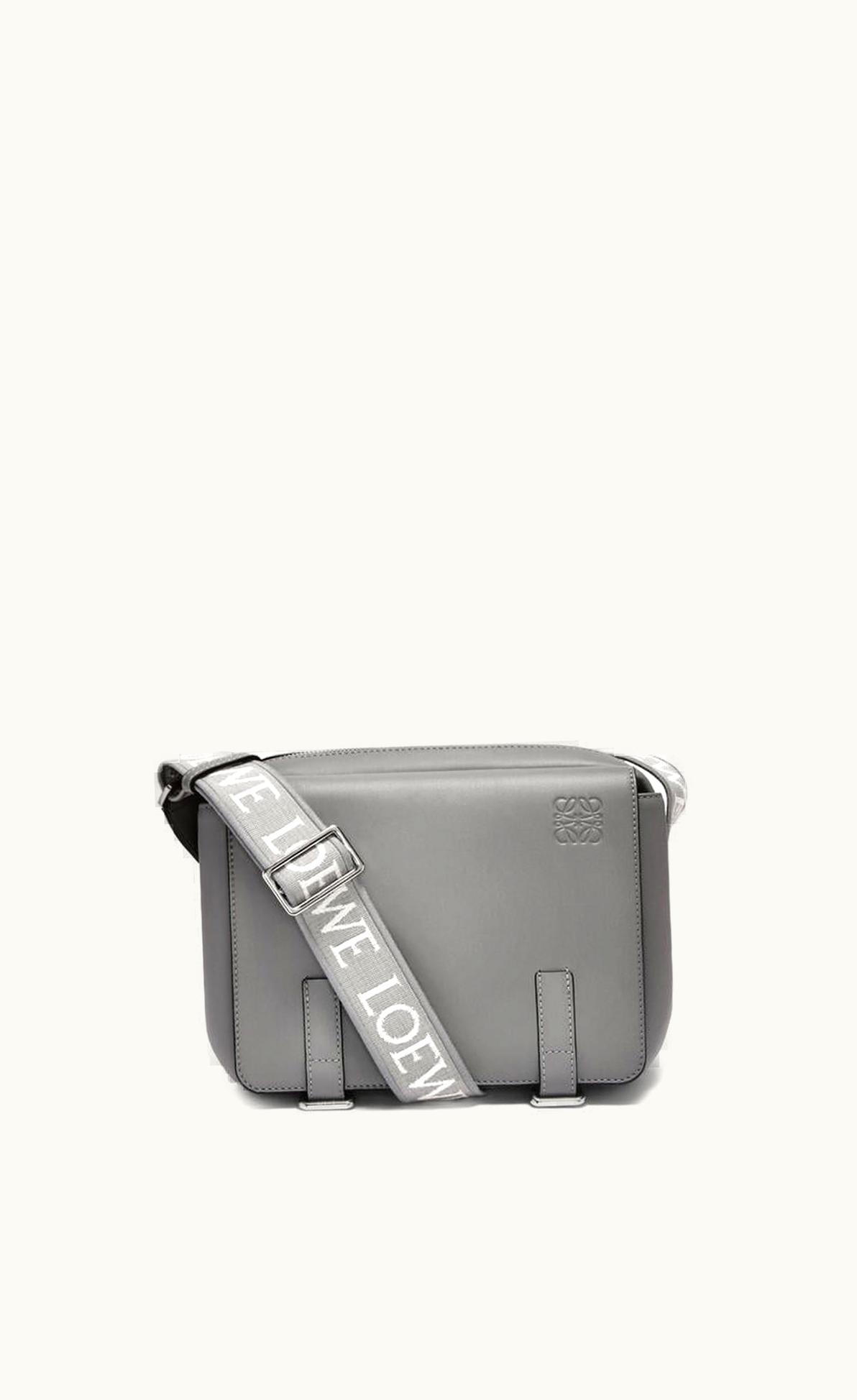 Loewe Loewe XS Military Messenger Bag In Supple Smooth Calfskin And Jacquard UZ0126947