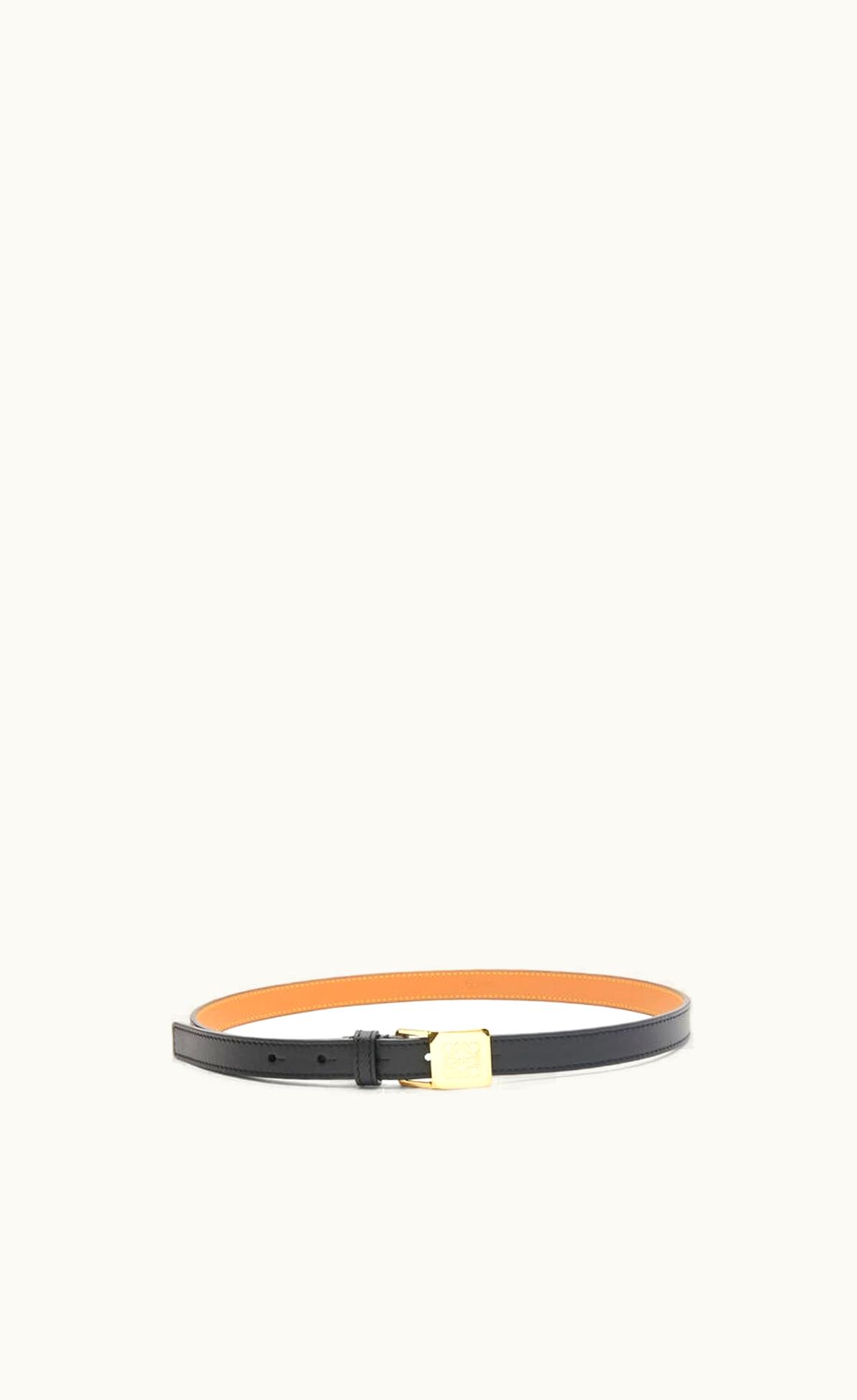 Loewe Loewe Amazona Padlock Belt In Smooth Calfskin And Brass UZ0126955