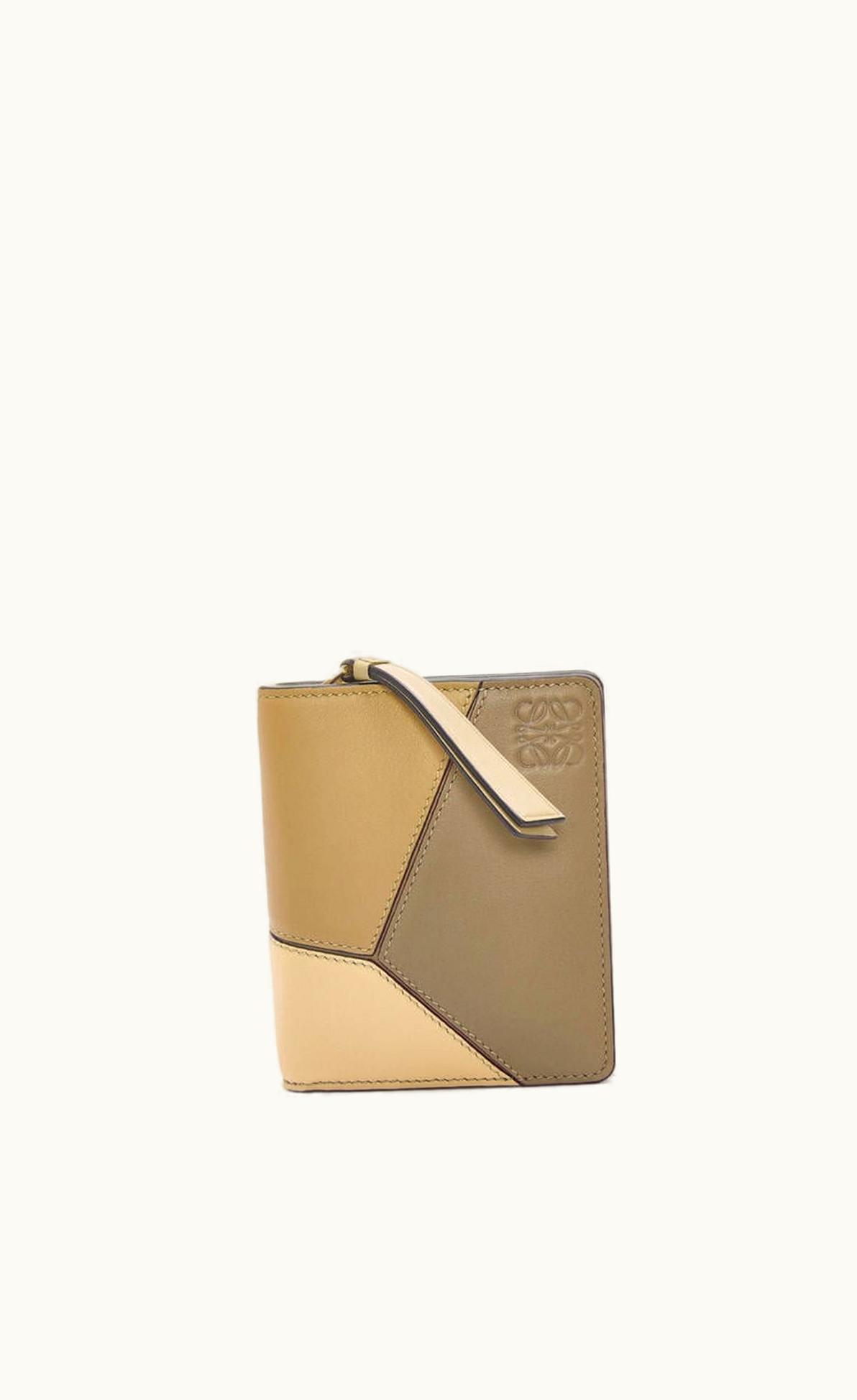 Loewe Loewe Puzzle Compact Zip Wallet In Classic Calfskin UZ0126996