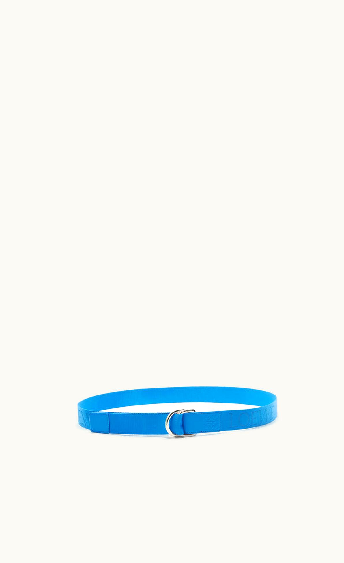 Loewe Loewe D-Ring Webbing Belt In Nylon And Calfskin UZ0127027