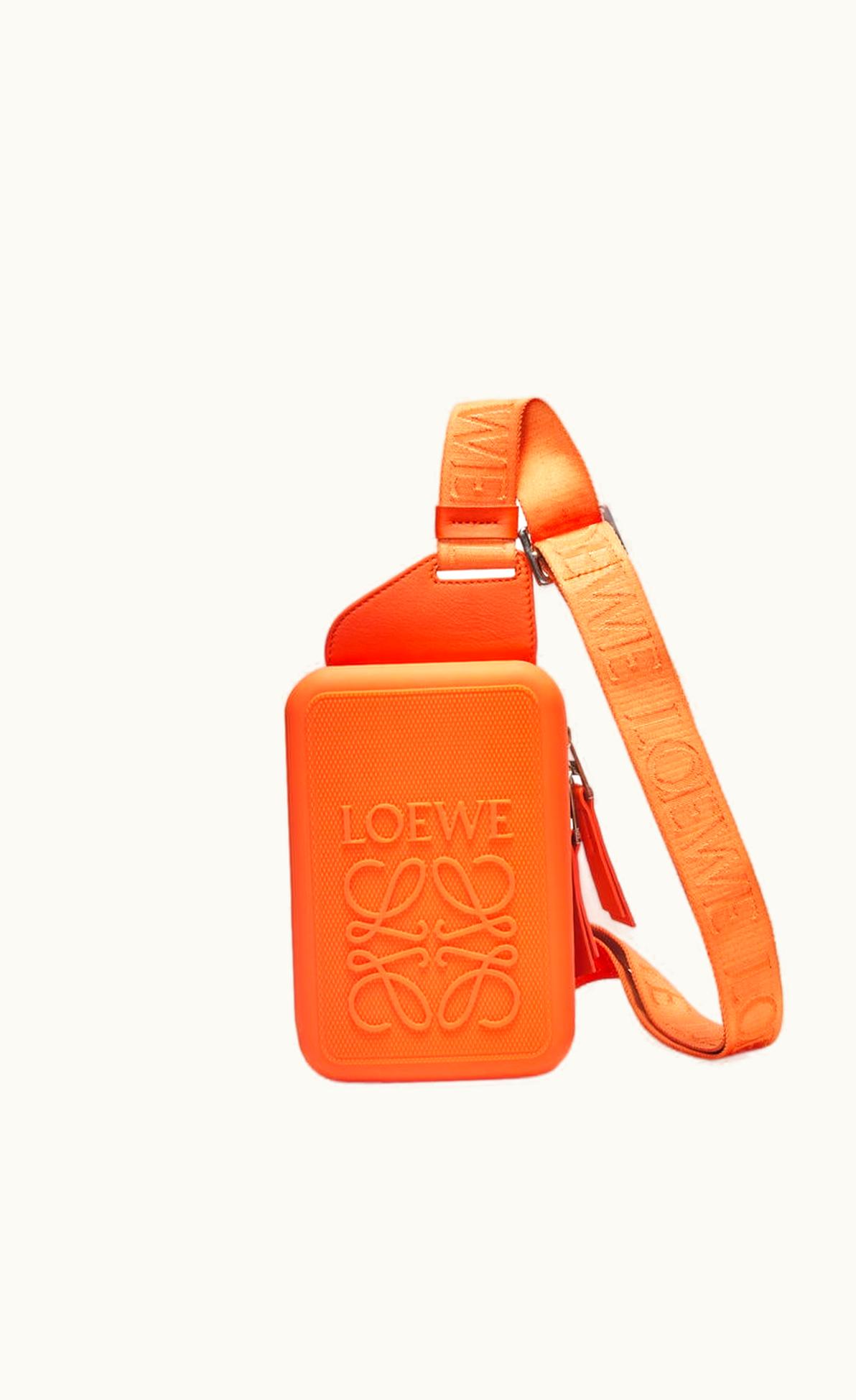 Loewe Loewe Molded Sling In Diamond Rubber And Calfskin UZ0127048