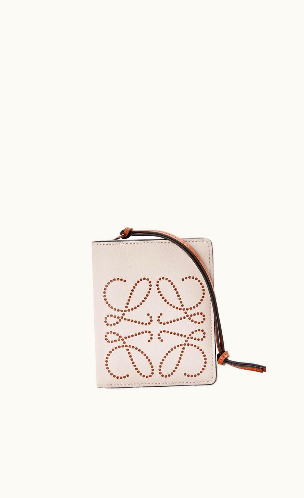 Loewe Loewe Brand Compact Zip Wallet In Classic Calfskin UZ0127100