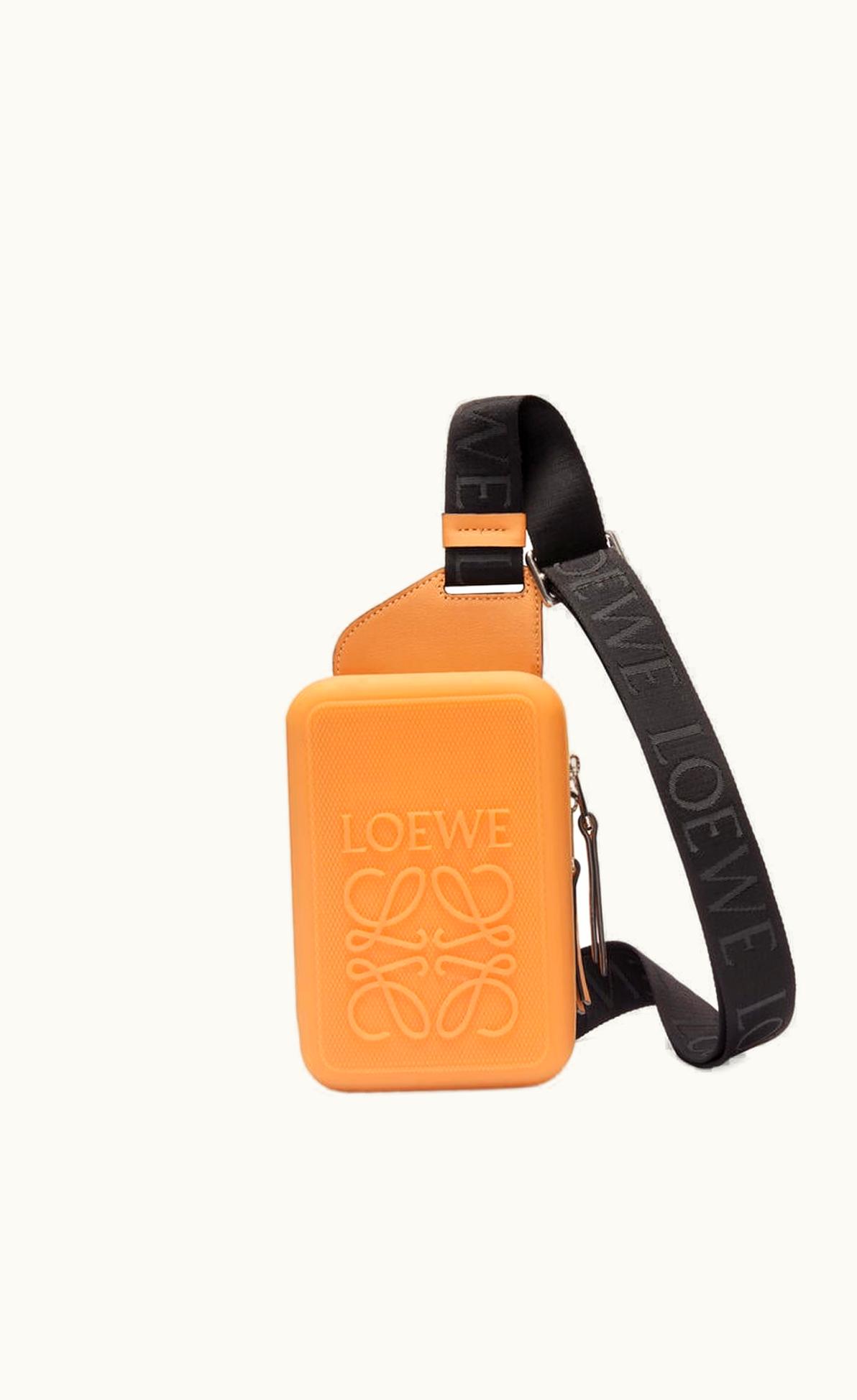 Loewe Loewe Molded Sling In Diamond Rubber And Calfskin UZ0127128