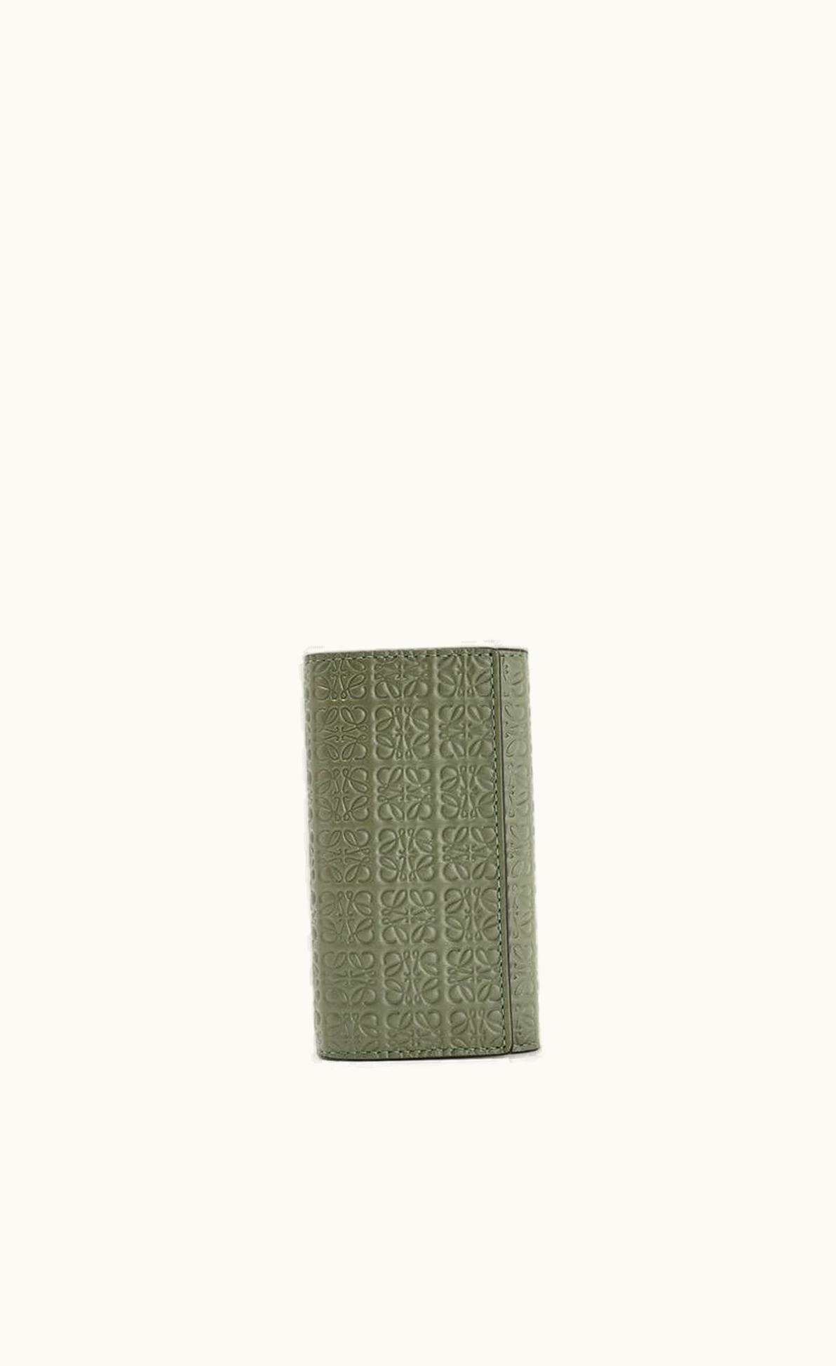 Loewe Loewe Repeat Key Case In Embossed Silk Calfskin UZ0127140