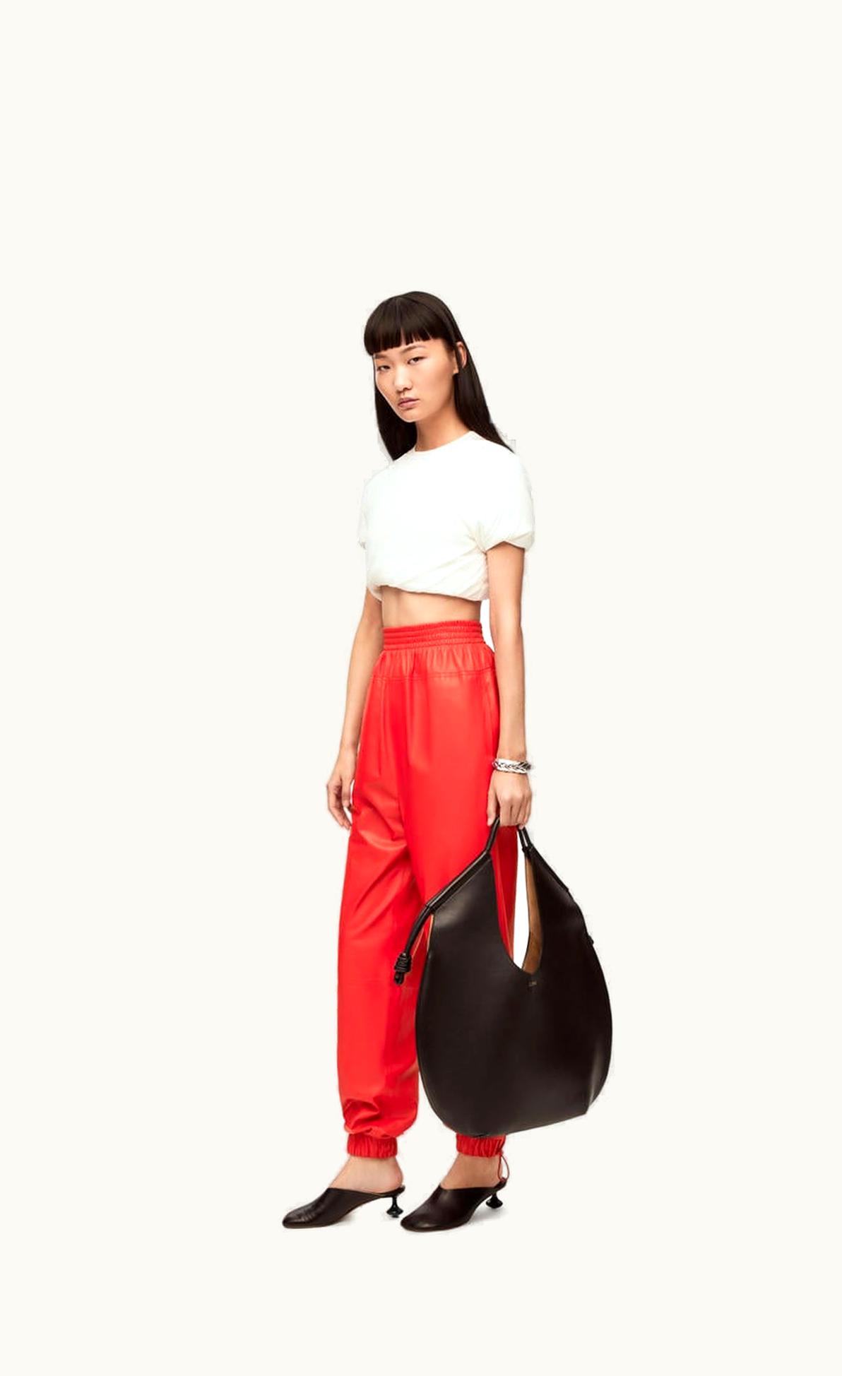 Loewe Loewe Elasticated Trousers In Nappa UZ0127153