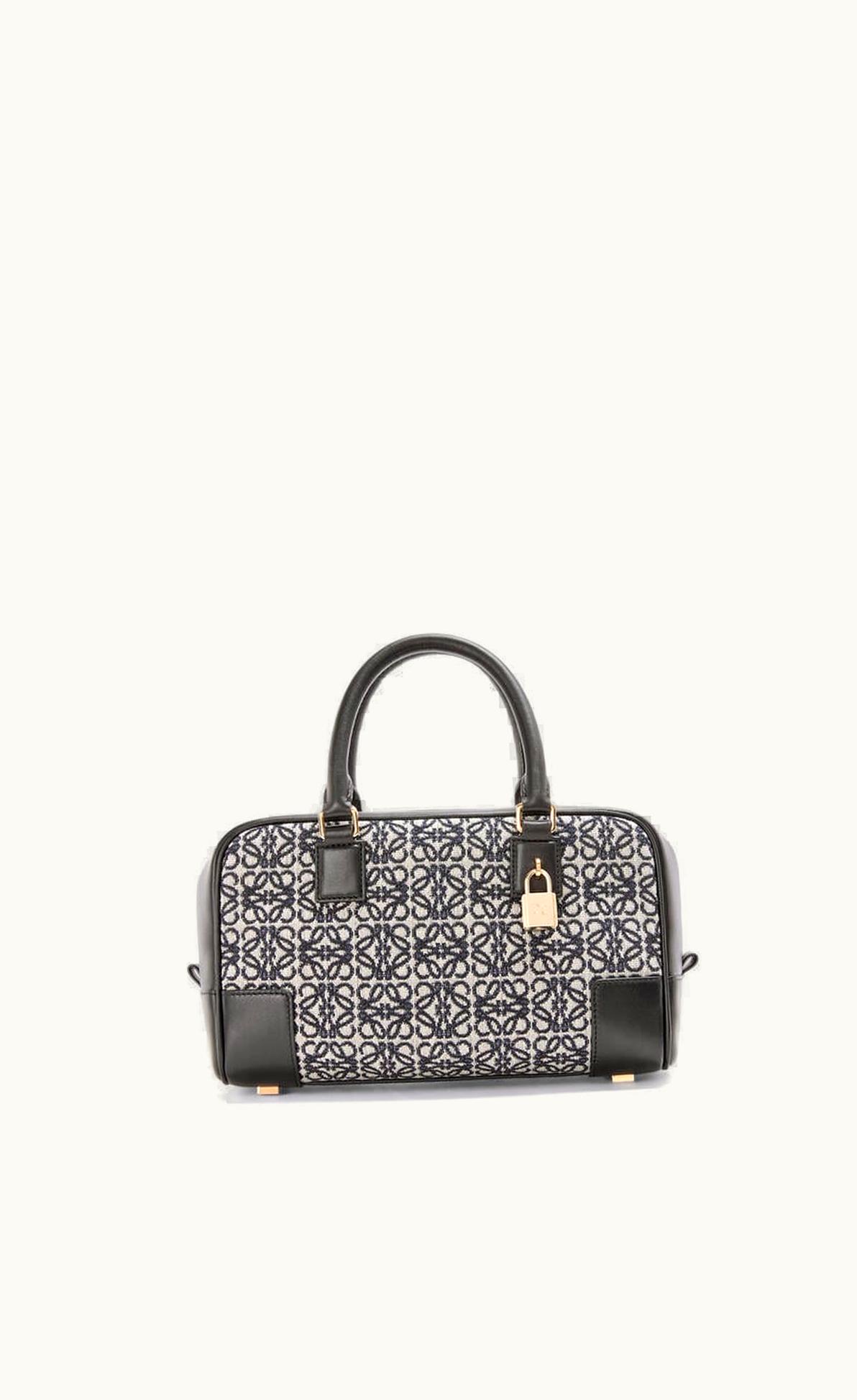 Loewe Loewe Amazona 23 In Anagram Jacquard And Calfskin UZ0127154