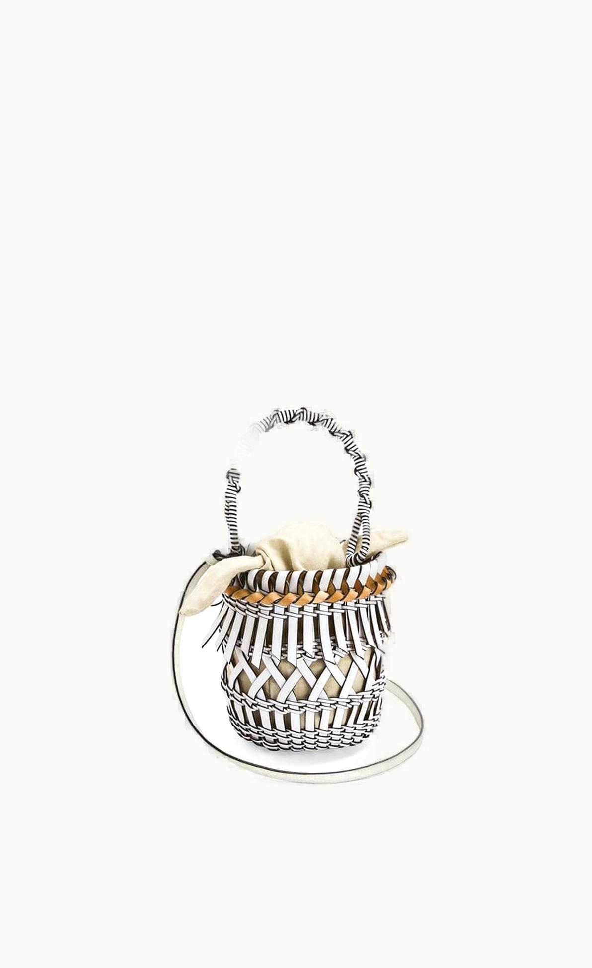 Loewe Loewe Small Fringes Bucket Bag In Calfskin UZ0127181