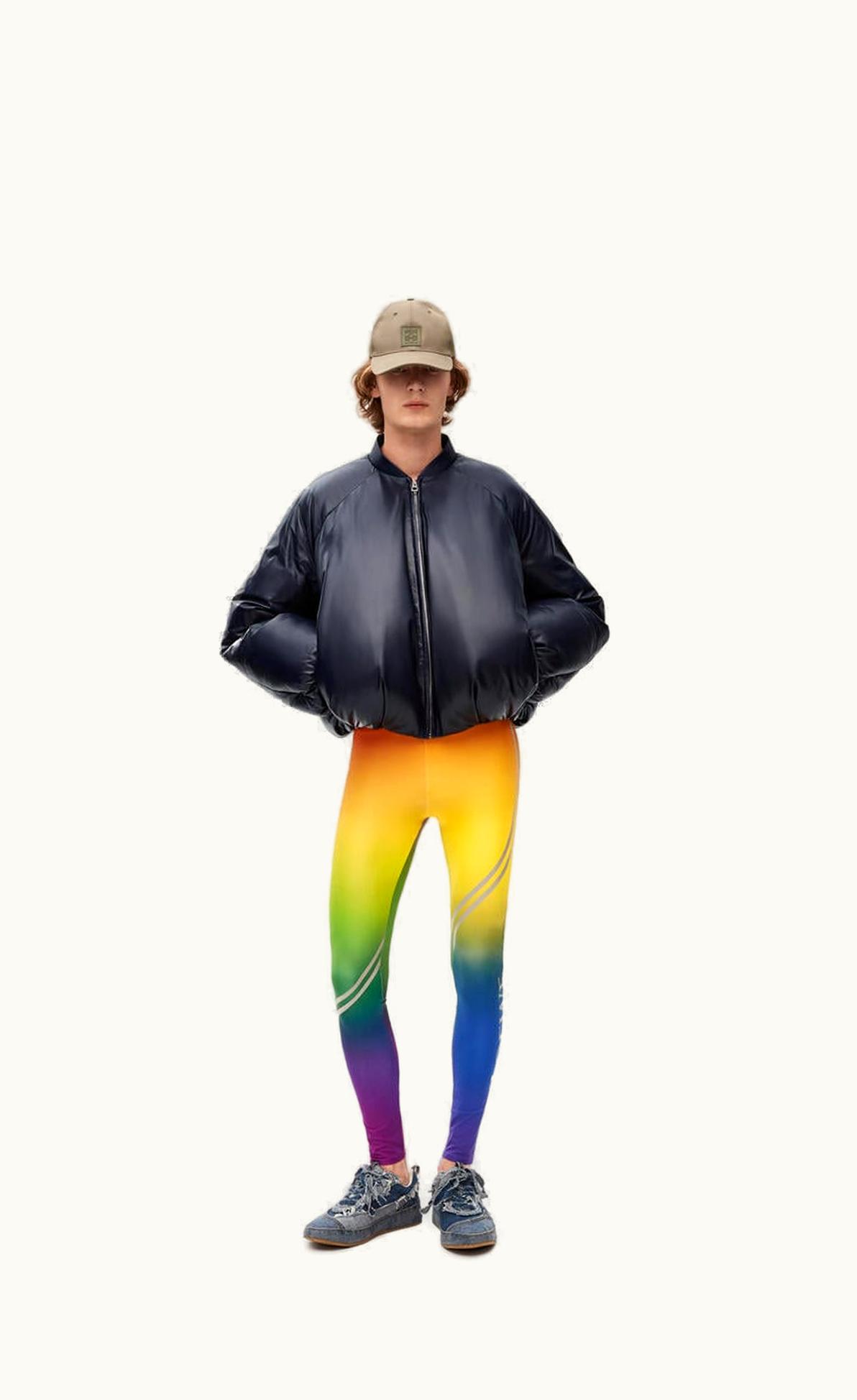 Loewe Loewe Rainbow Leggings In Polyamide UZ0127198