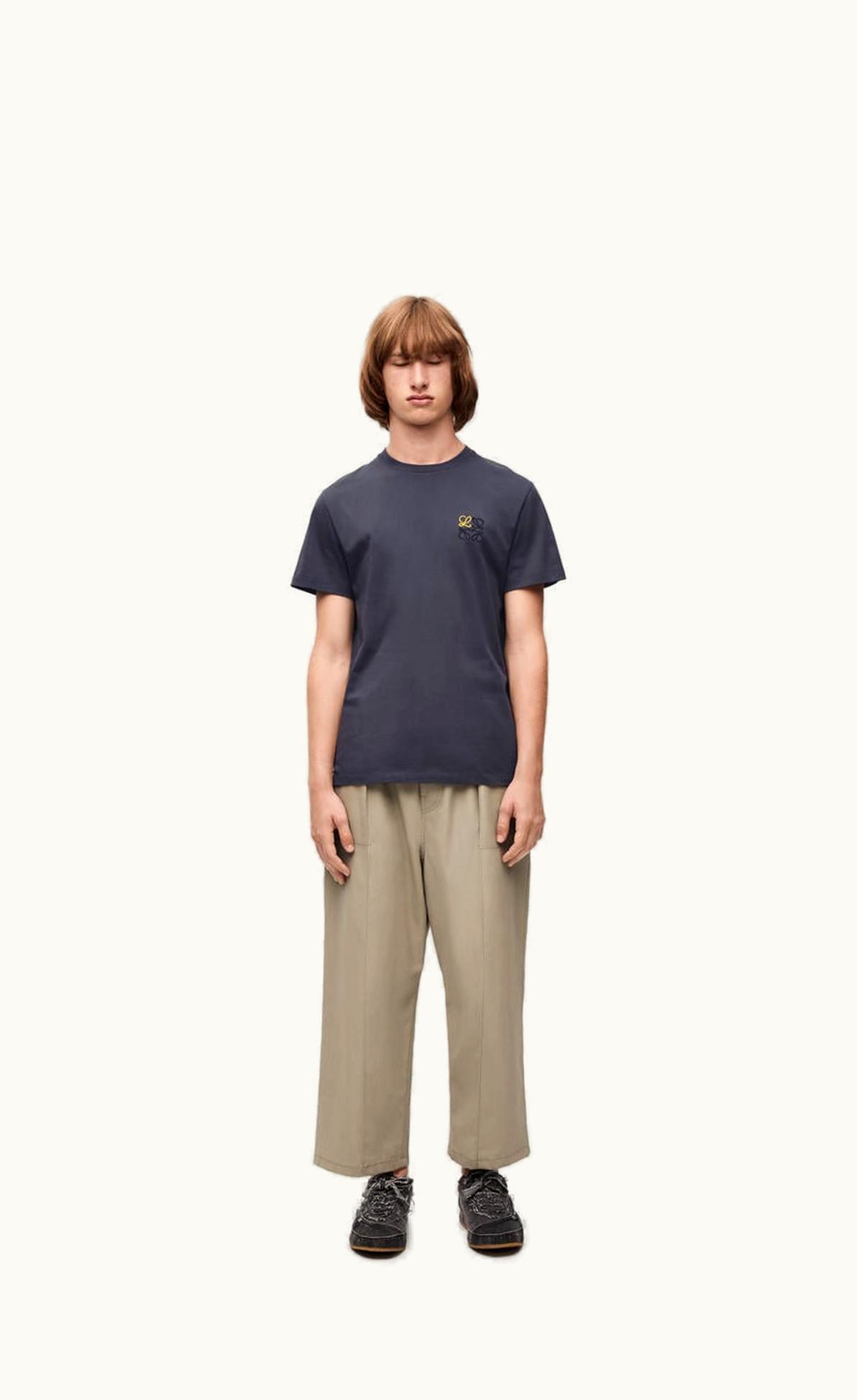 Loewe Loewe Anagram T-Shirt In Cotton UZ0127211
