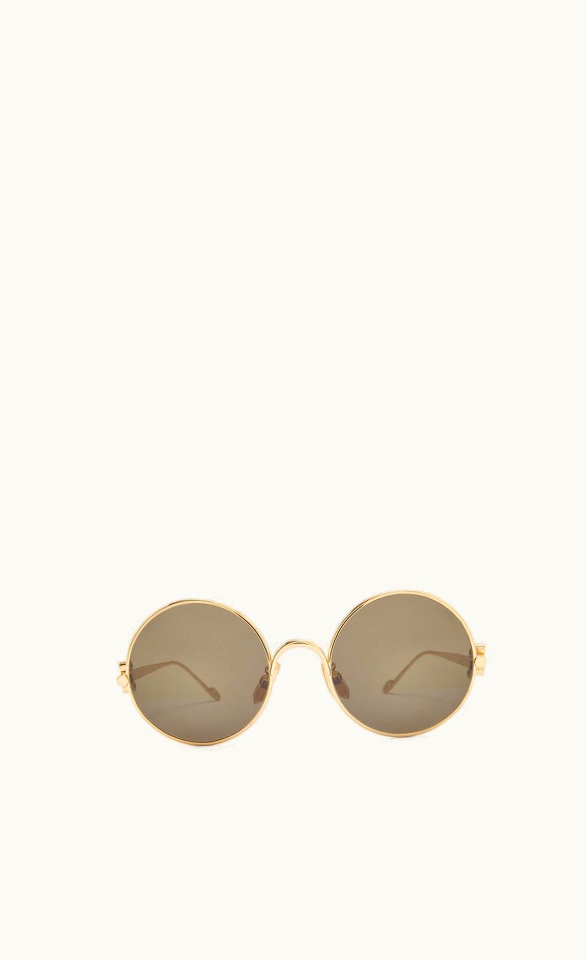 Loewe Loewe Anagram Round Sunglasses In Acetate And Metal UZ0127212