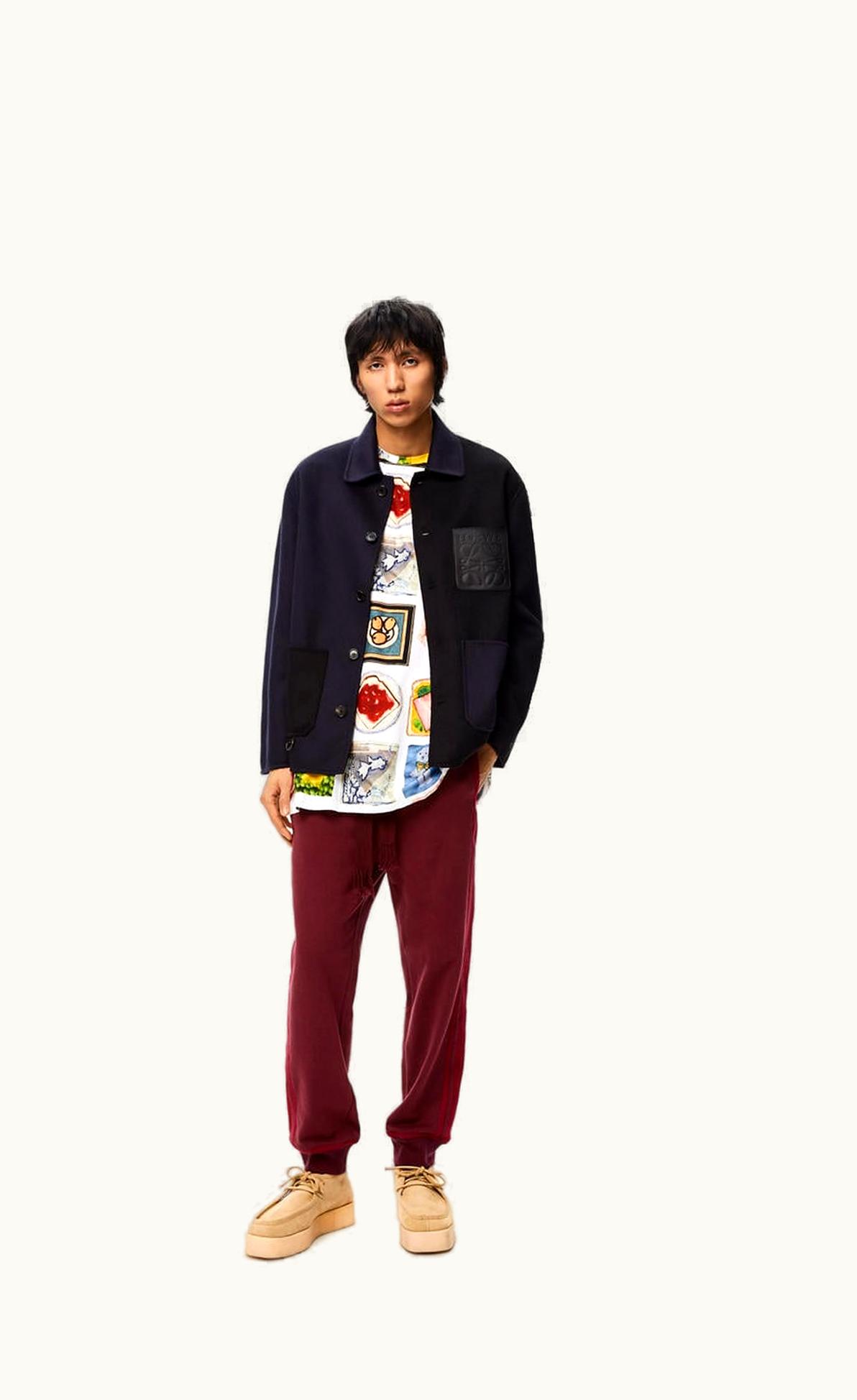 Loewe Loewe Workwear Jacket In Wool And Cashmere UZ0127217