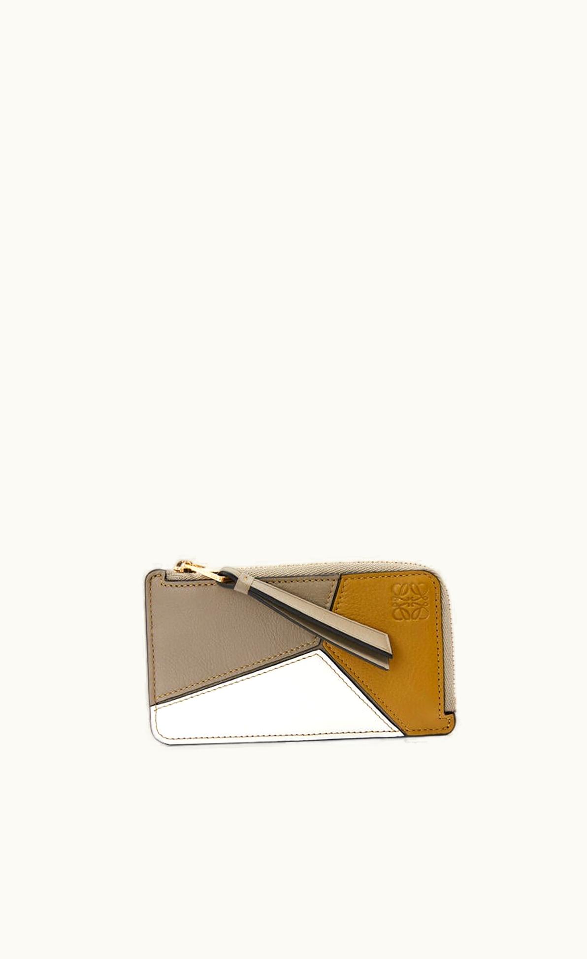 Loewe Loewe Puzzle Coin Cardholder In Classic Calfskin UZ0127226