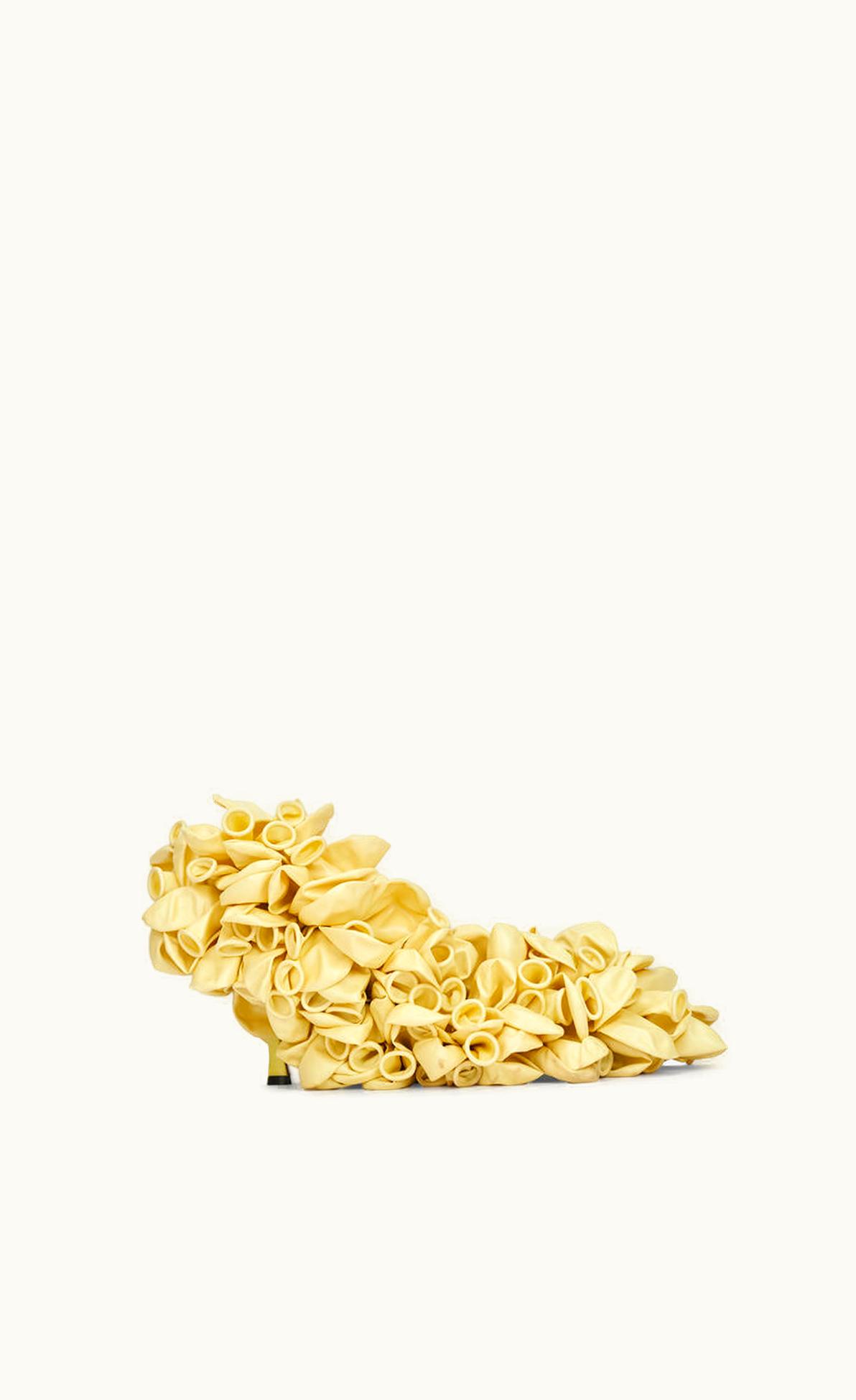 Loewe Loewe Comic Balloon Pump In Satin UZ0127273