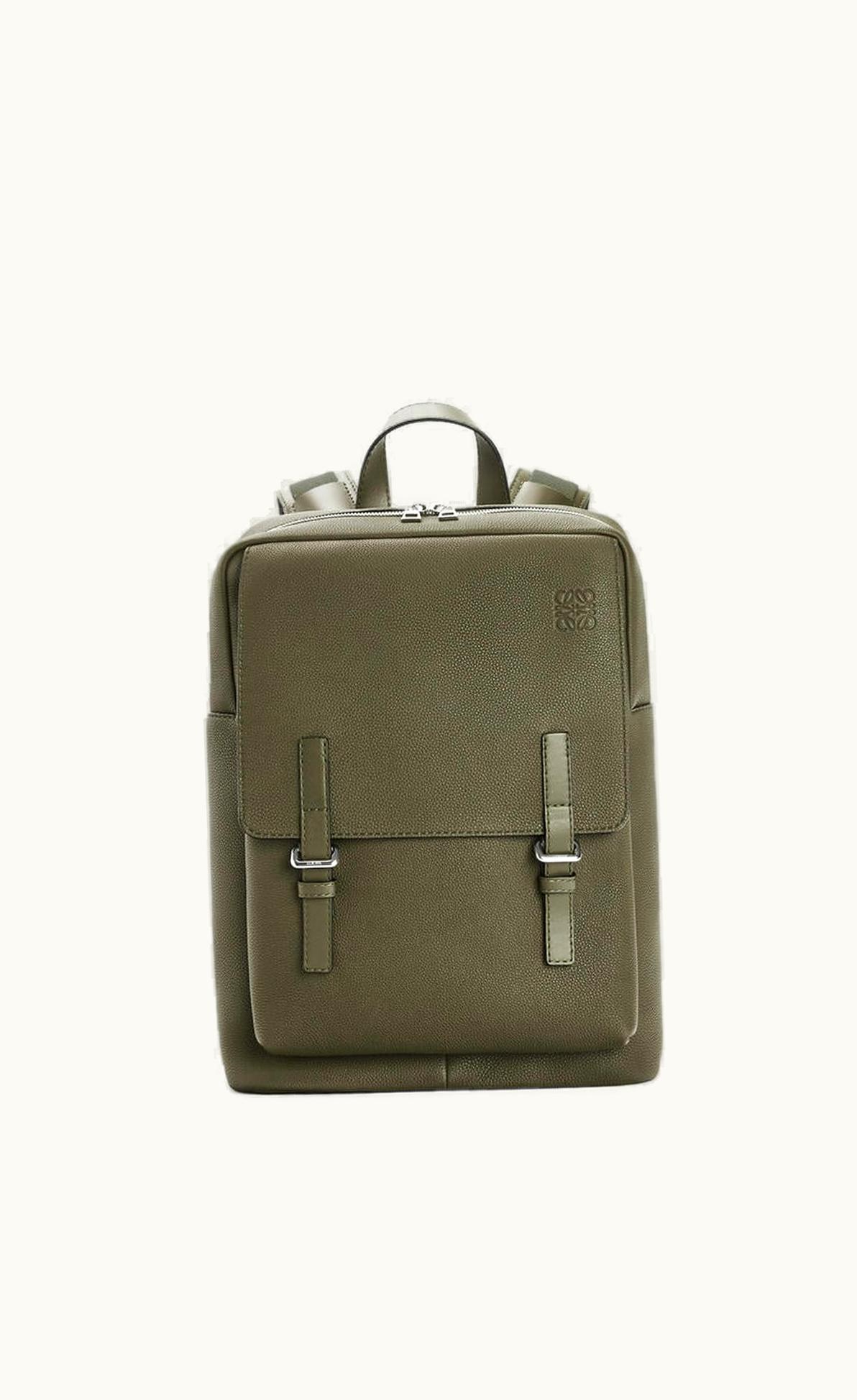 Loewe Loewe Military Backpack In Soft Grained Calfskin UZ0127314