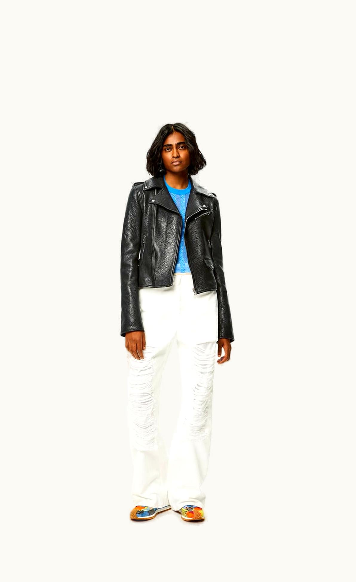 Loewe Loewe Biker Jacket In Nappa UZ0127324