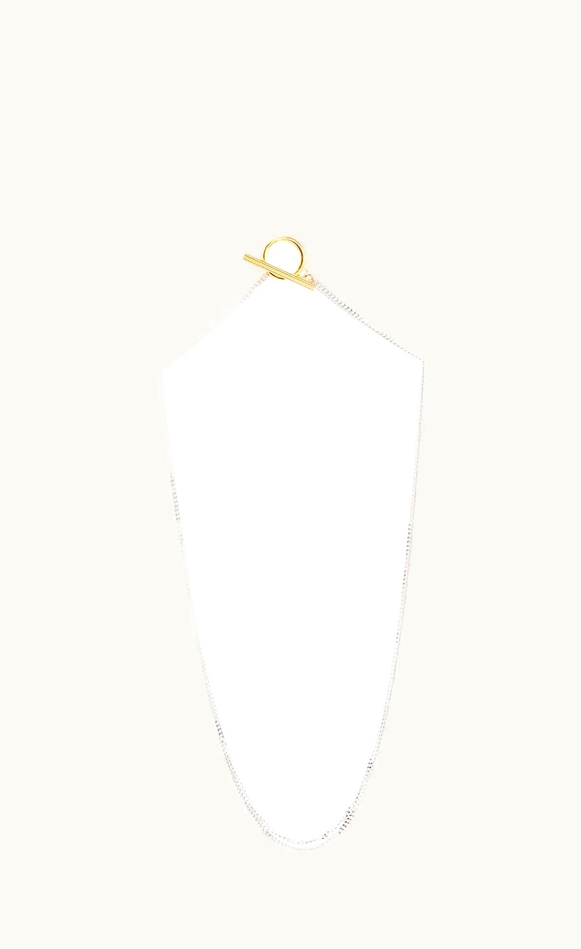 Loewe Loewe Thin Single Chain In Sterling Silver UZ0127395