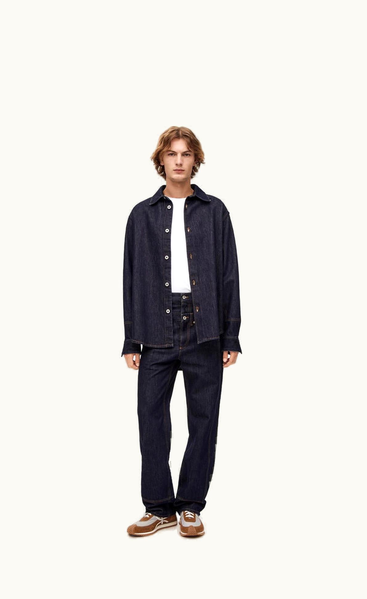 Loewe Loewe Trompe L'Oeil Jeans In Denim UZ0127398