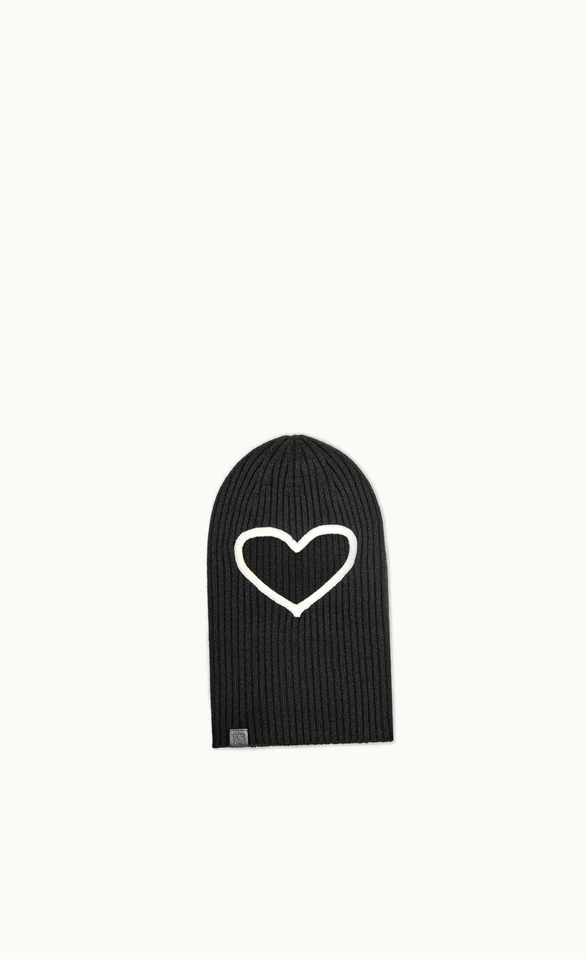 Loewe Loewe Heart Balaclava In. Wool