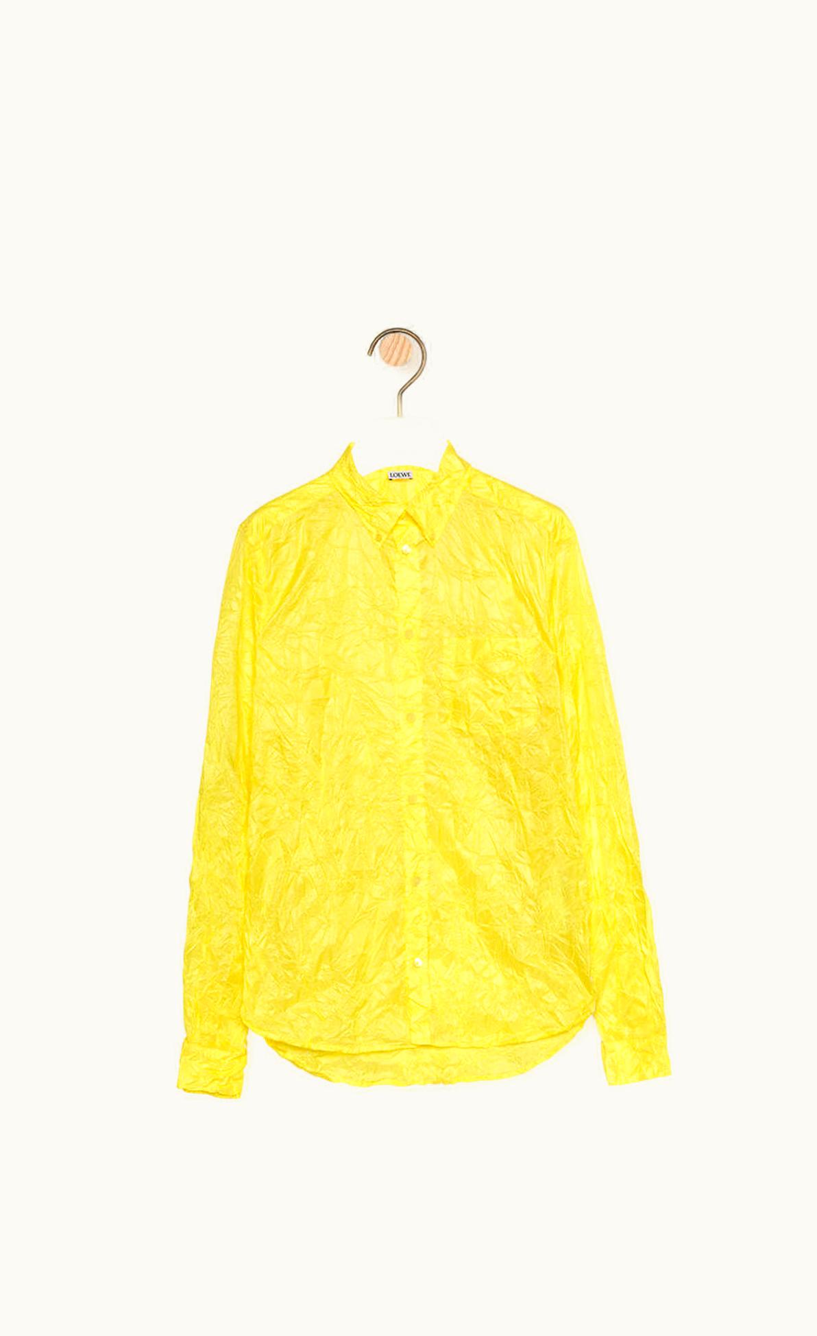 Loewe Loewe Crinkle Shirt In Polyester UZ0127428