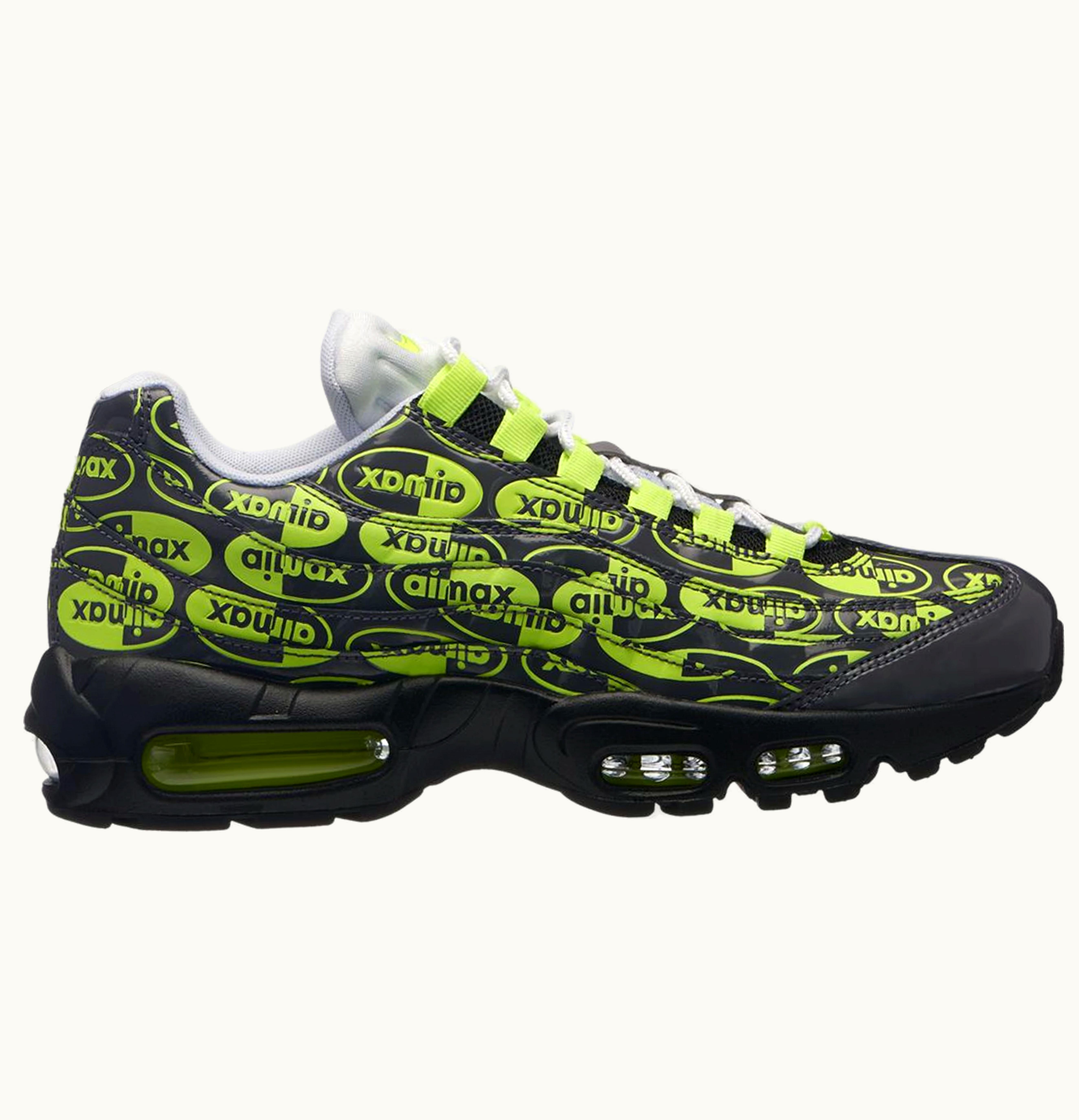 Nike Nike Air Max 95 All Over Print Black Volt