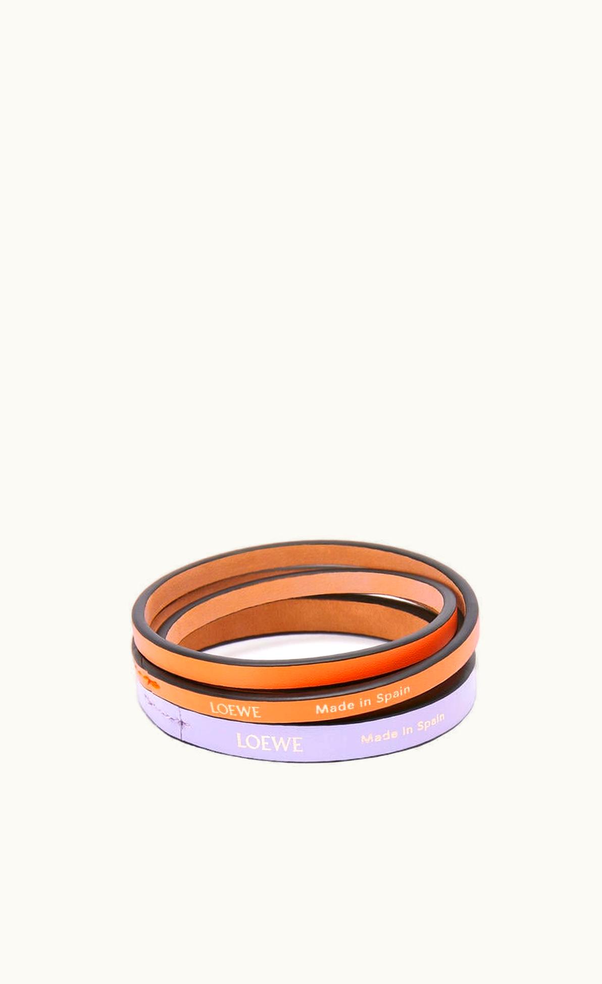 Loewe Loewe Double Bangle Set In Classic Calfskin UZ0127447