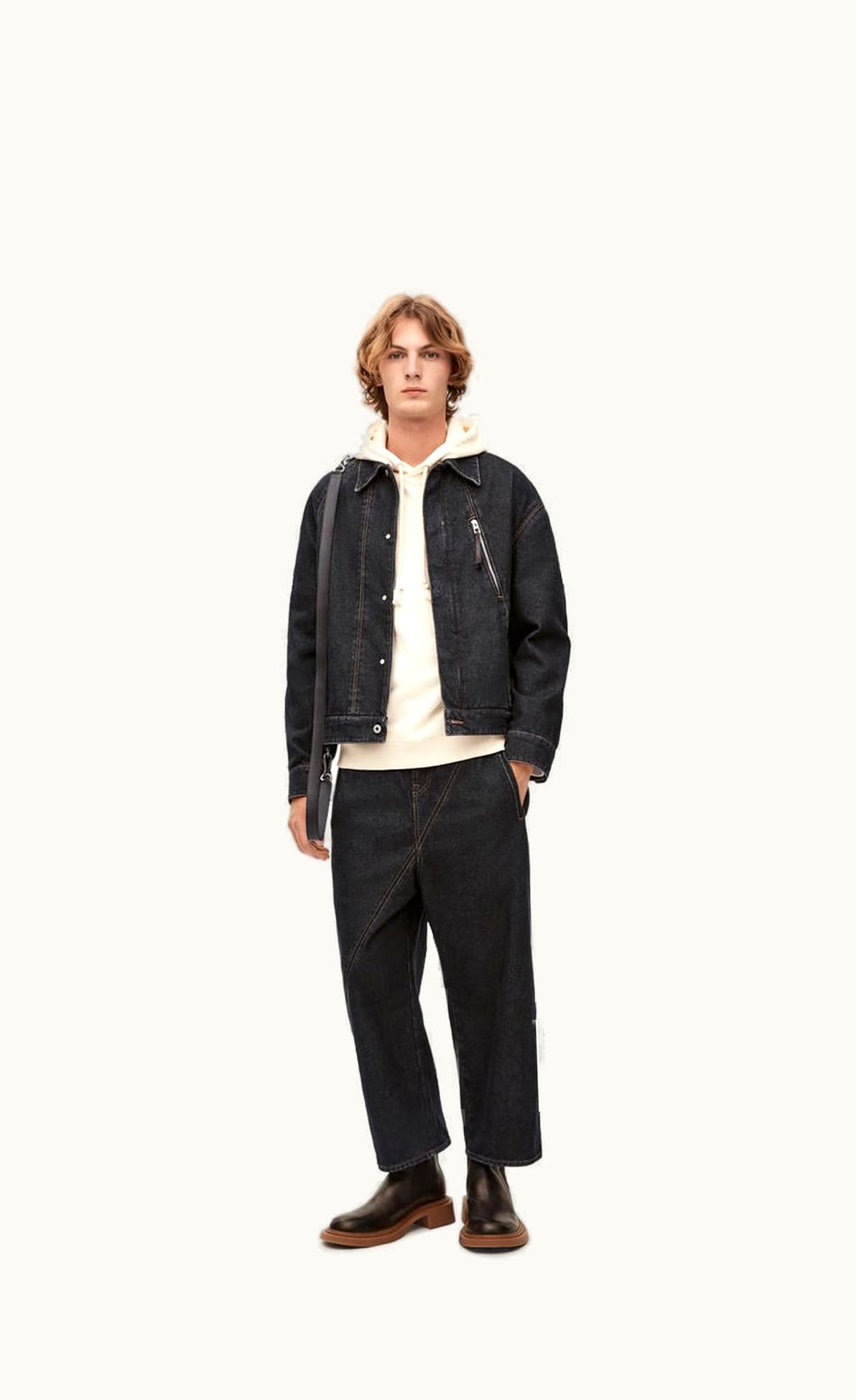 Loewe Loewe Puzzle Jacket In Denim UZ0127501