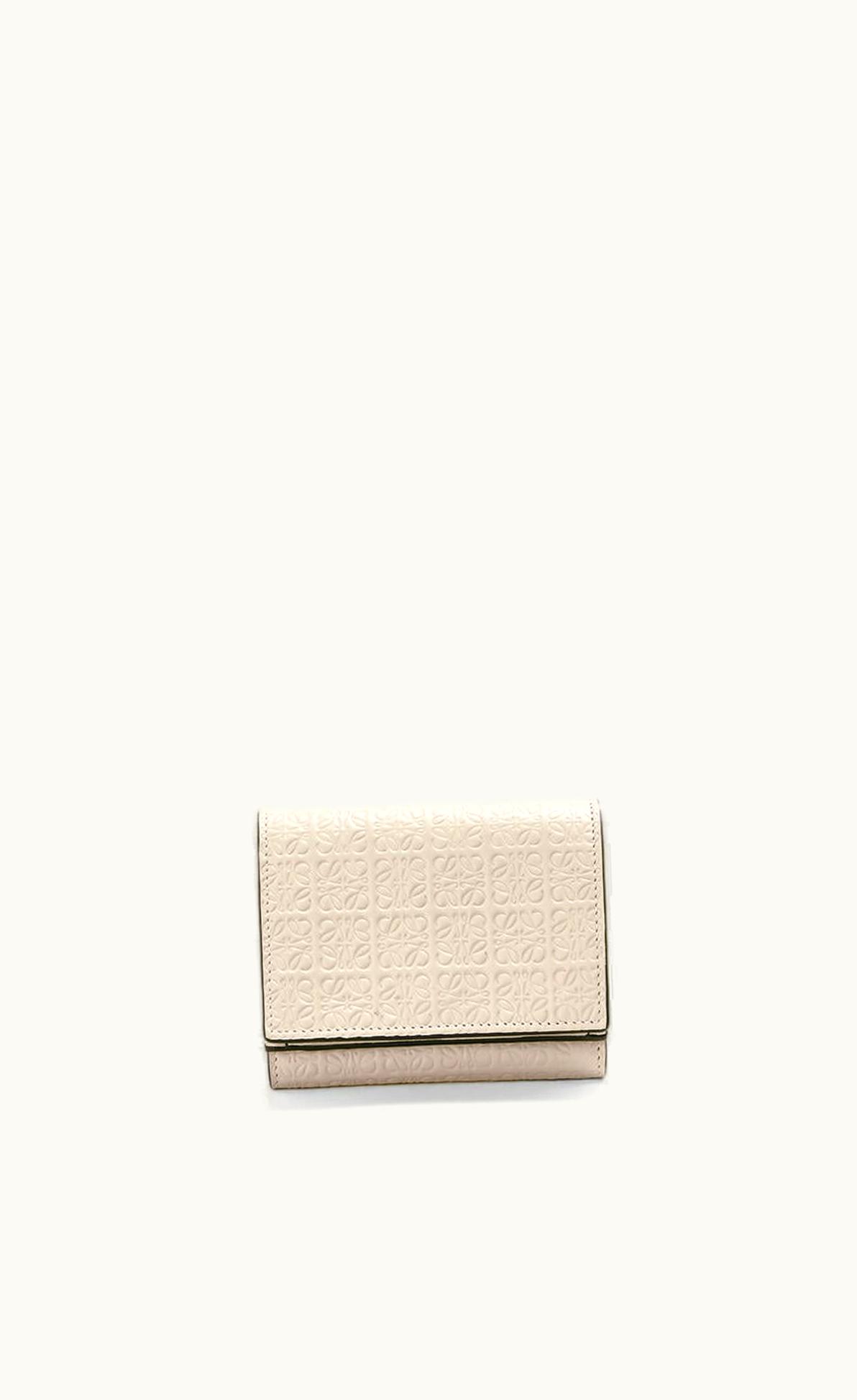Loewe Loewe Repeat Trifold Wallet In Embossed Silk Calfskin UZ0127504