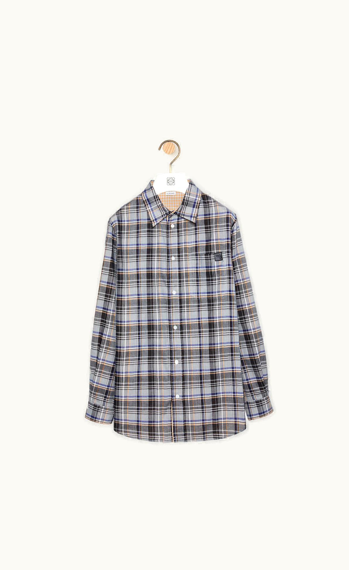 Loewe Loewe Check Shirt In Cotton And Polyester UZ0127519