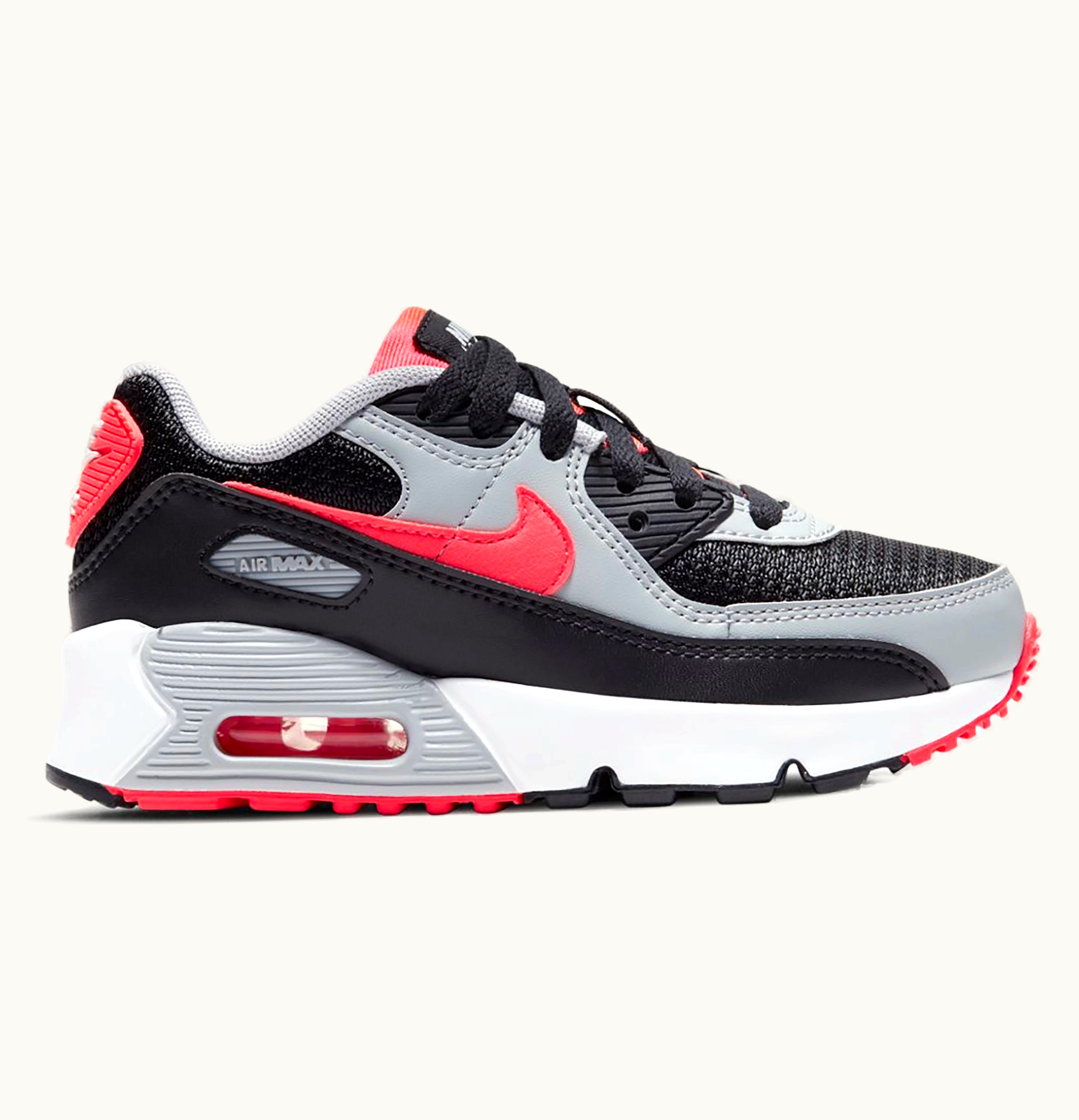 Nike Nike Air Max 90 Black Radiant Red Wolf Grey PS