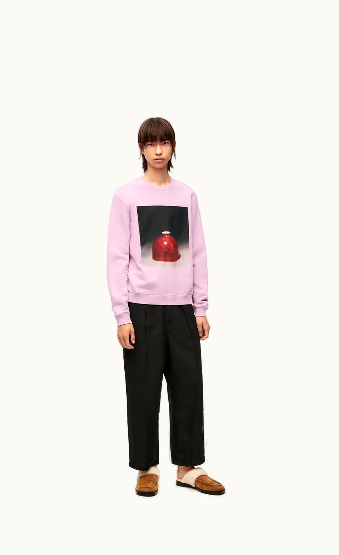 Loewe Loewe Ceramic Print Sweatshirt In Cotton UZ0127545