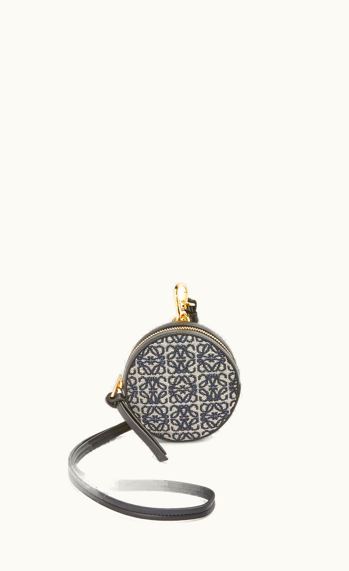 Loewe Loewe Cookie Pouch In Anagram Jacquard And Calfskin UZ0127554