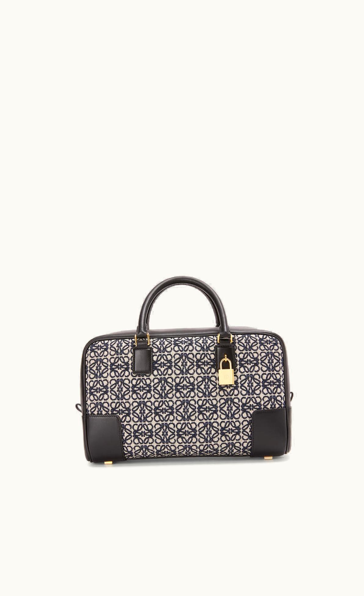 Loewe Loewe Amazona 28 Bag In Anagram Jacquard And Calfskin