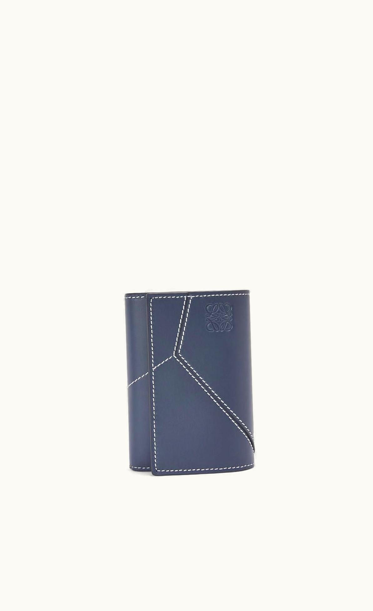 Loewe Loewe Puzzle Stitches Small Vertical Wallet In Smooth Calfskin UZ0127722