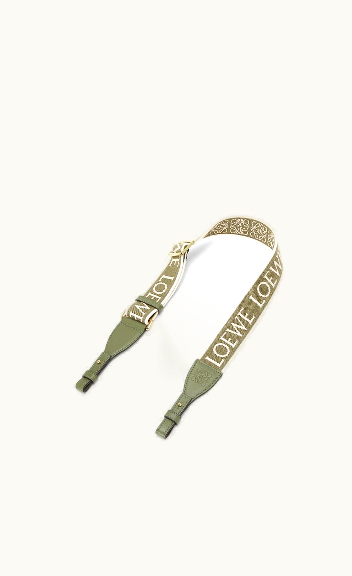 Loewe Loewe Anagram Loop Strap In Jacquard And Calfskin UZ0127737