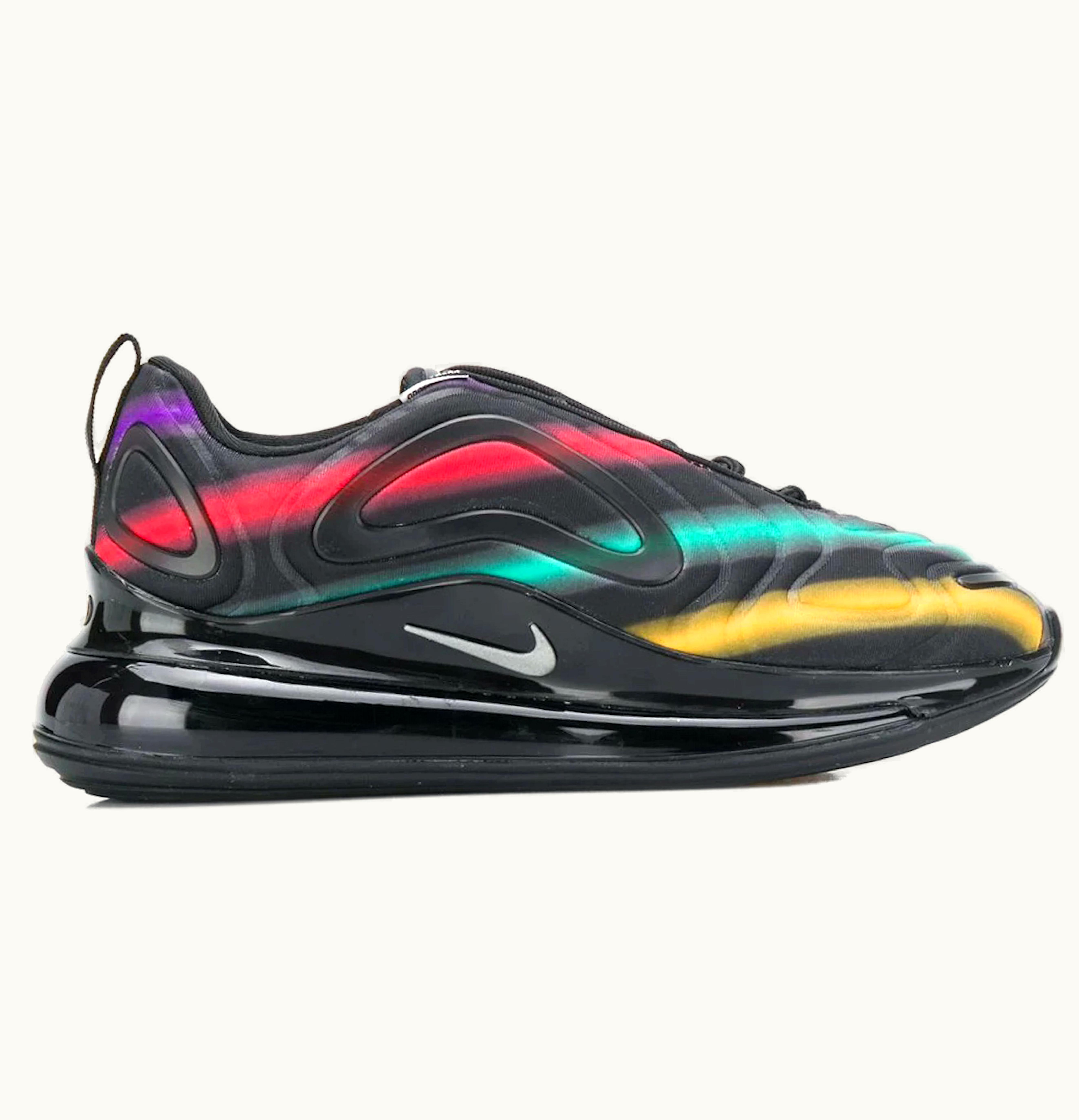 Nike Nike Air Max 720 Black Neon Streaks W