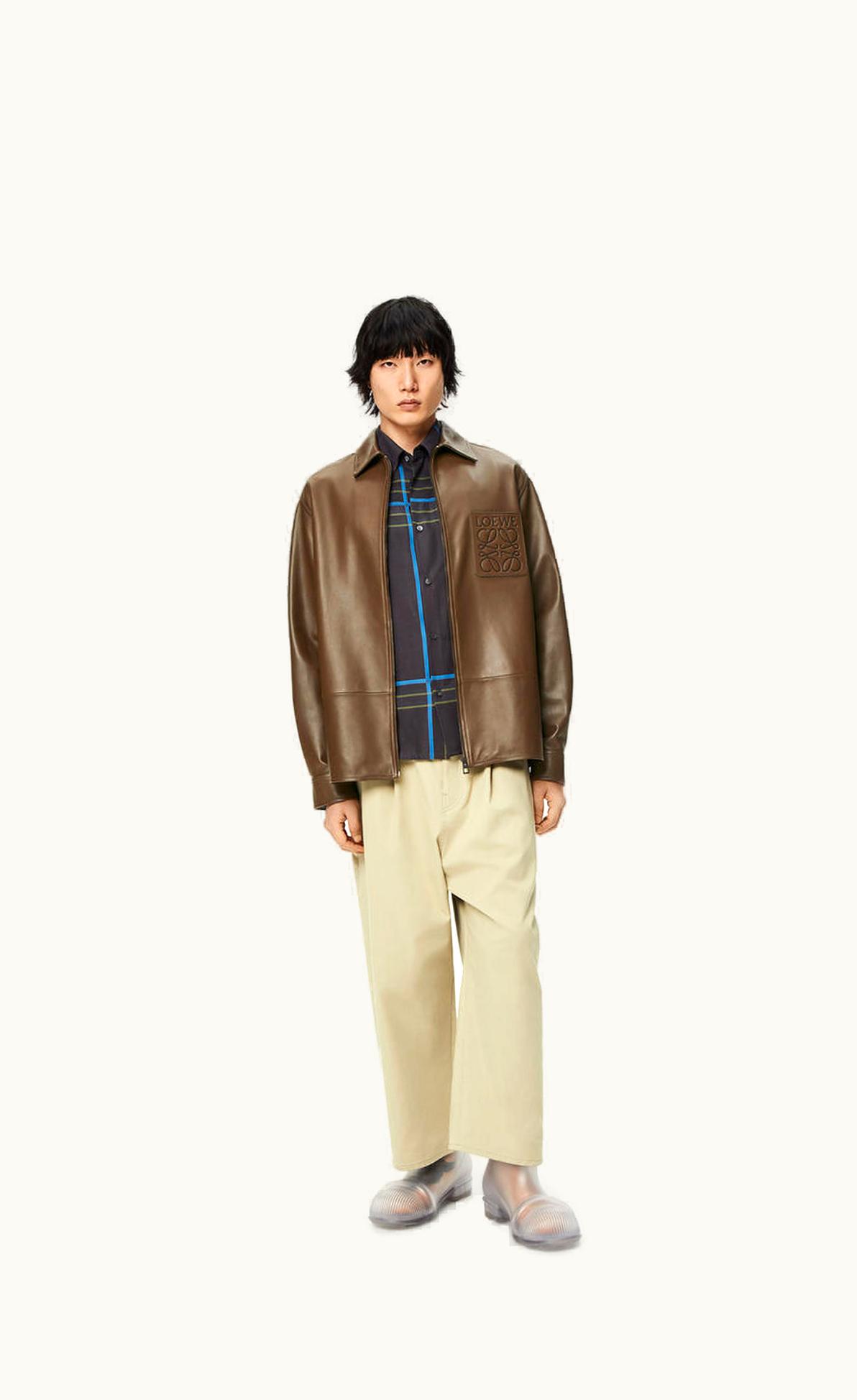 Loewe Loewe Zip Overshirt In Nappa UZ0127750