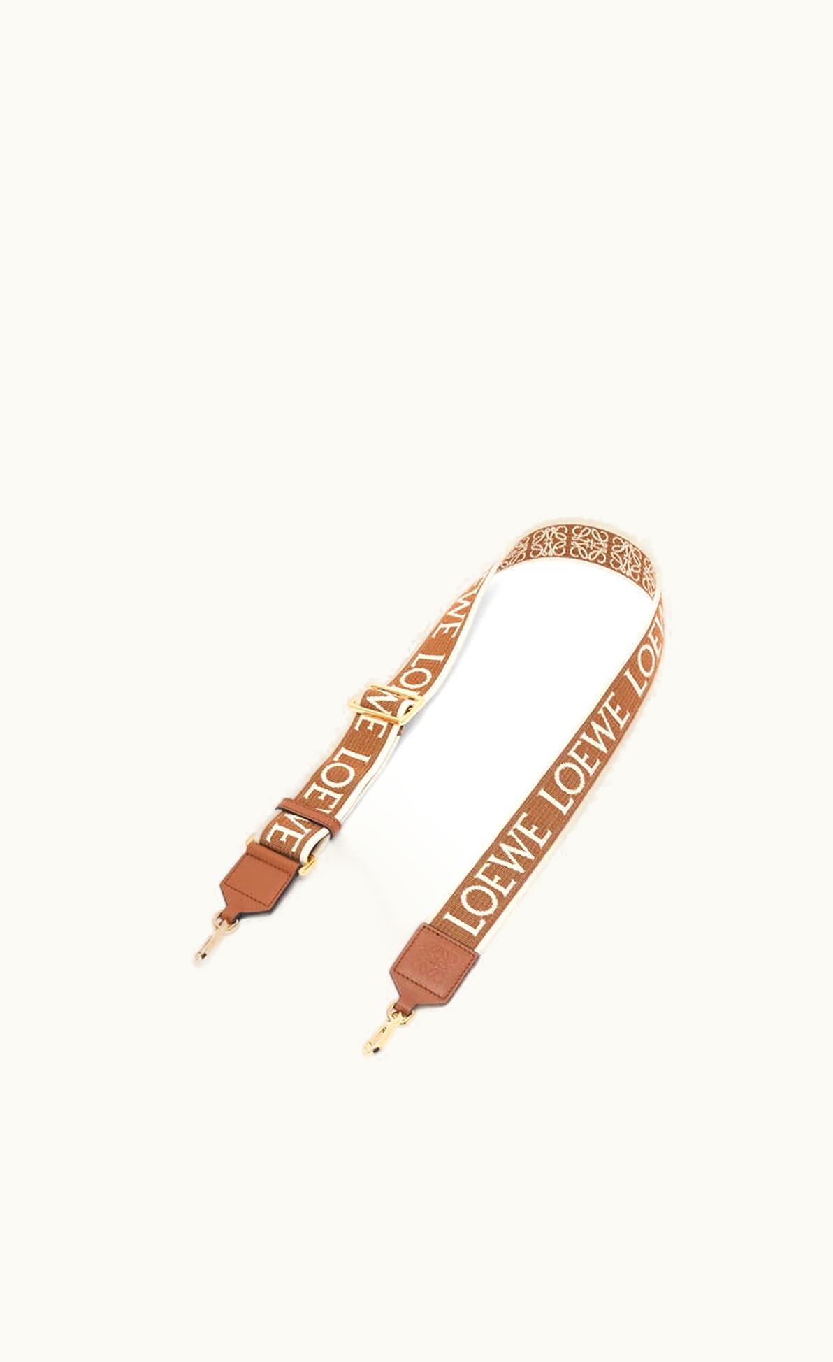 Loewe Loewe Anagram Strap In Jacquard And Calfskin UZ0127789